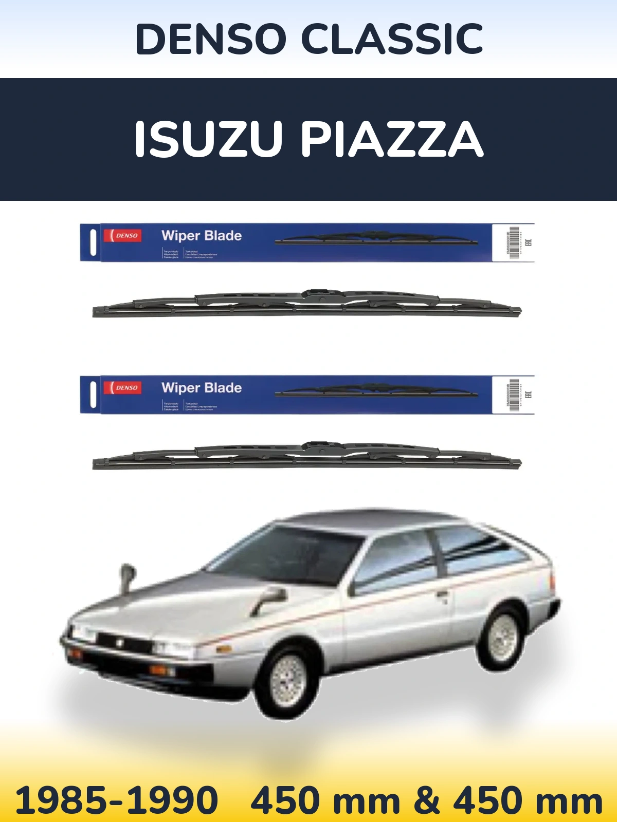 Torkarblad Denso Classic för Isuzu Piazza