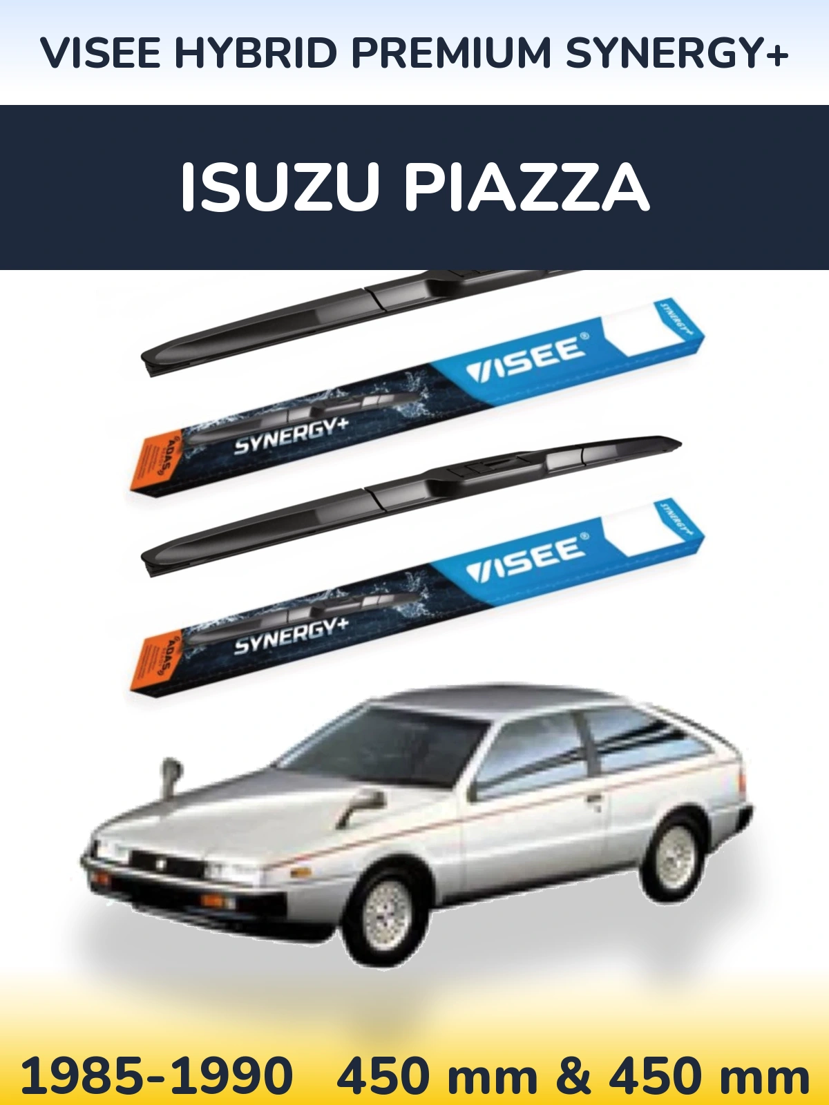 Torkarblad VISEE HYBRID PREMIUM SYNERGY+ för Isuzu Piazza