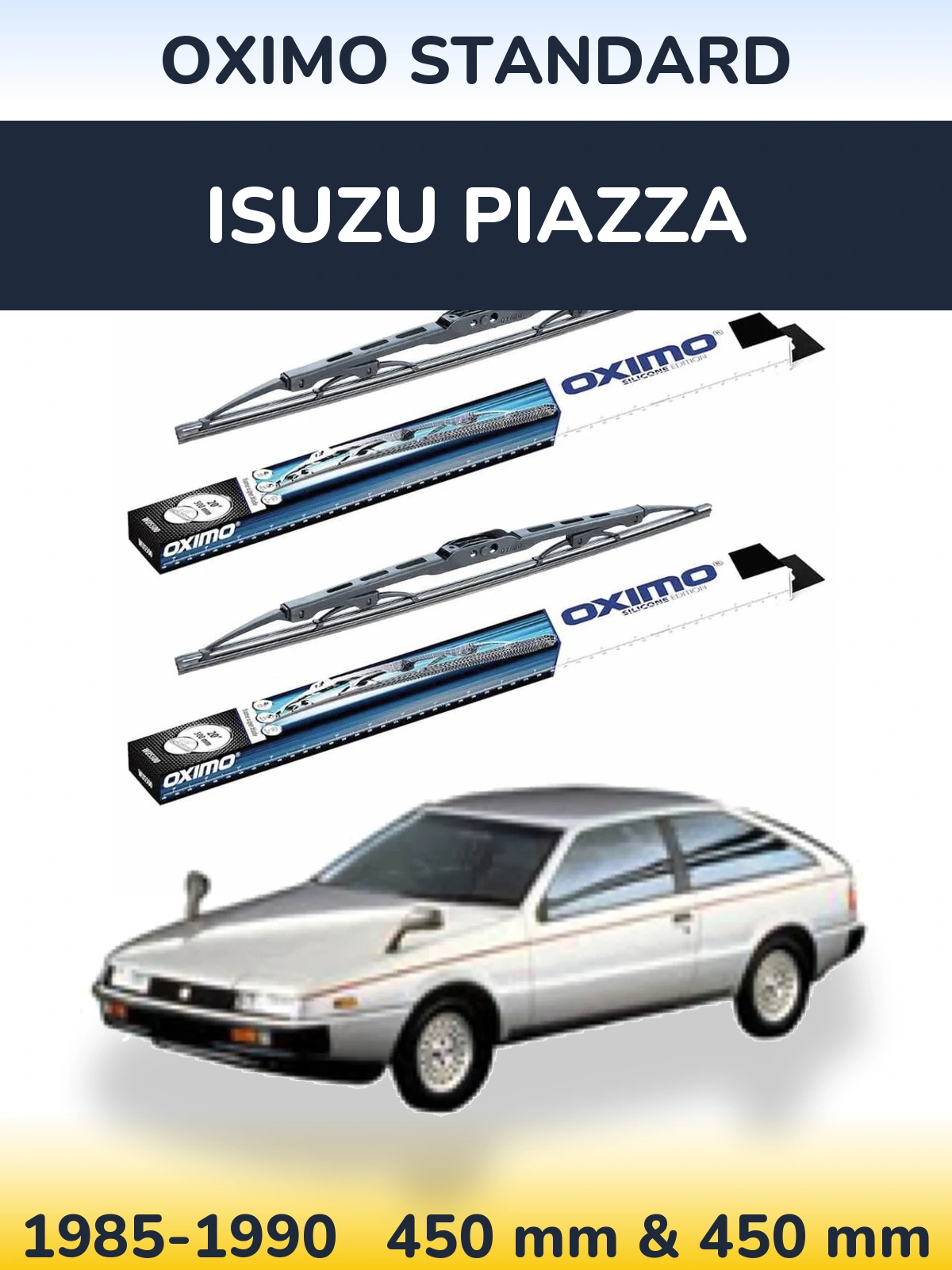 Torkarblad Oximo Standard för Isuzu Piazza