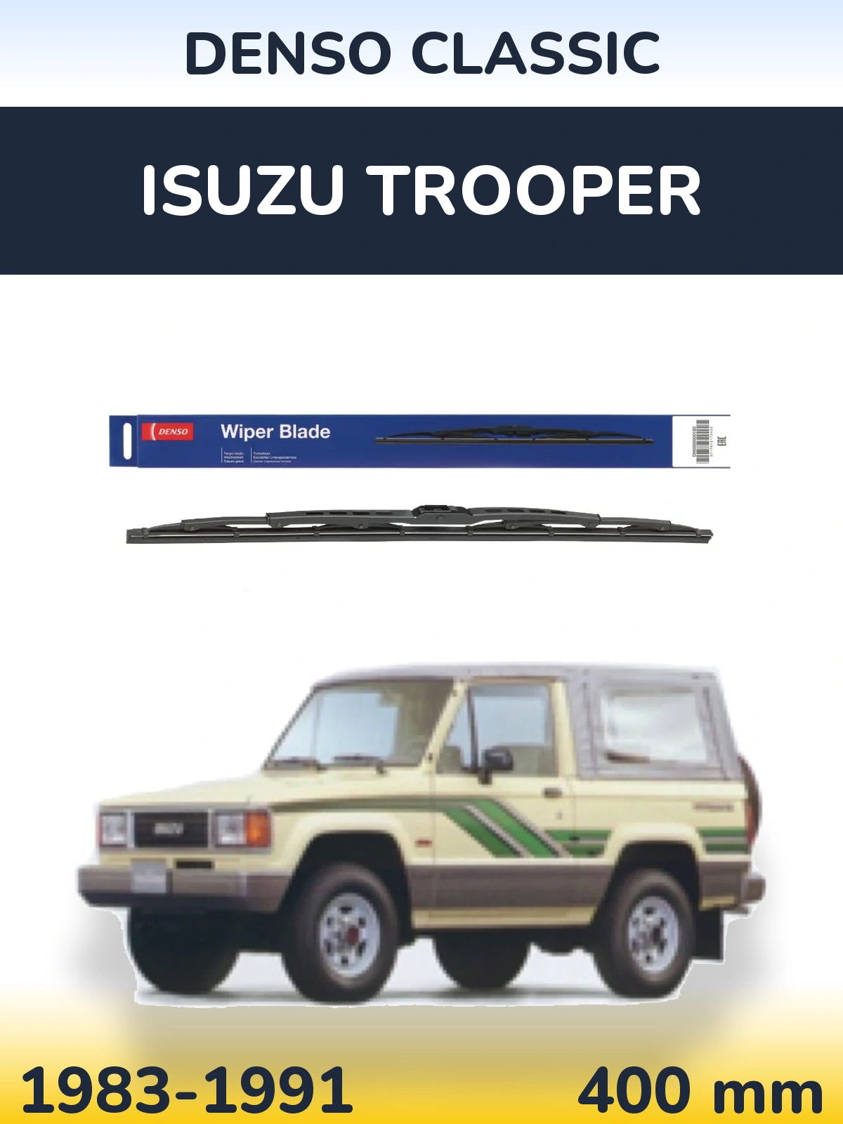 Torkarblad Denso Classic för Isuzu Trooper