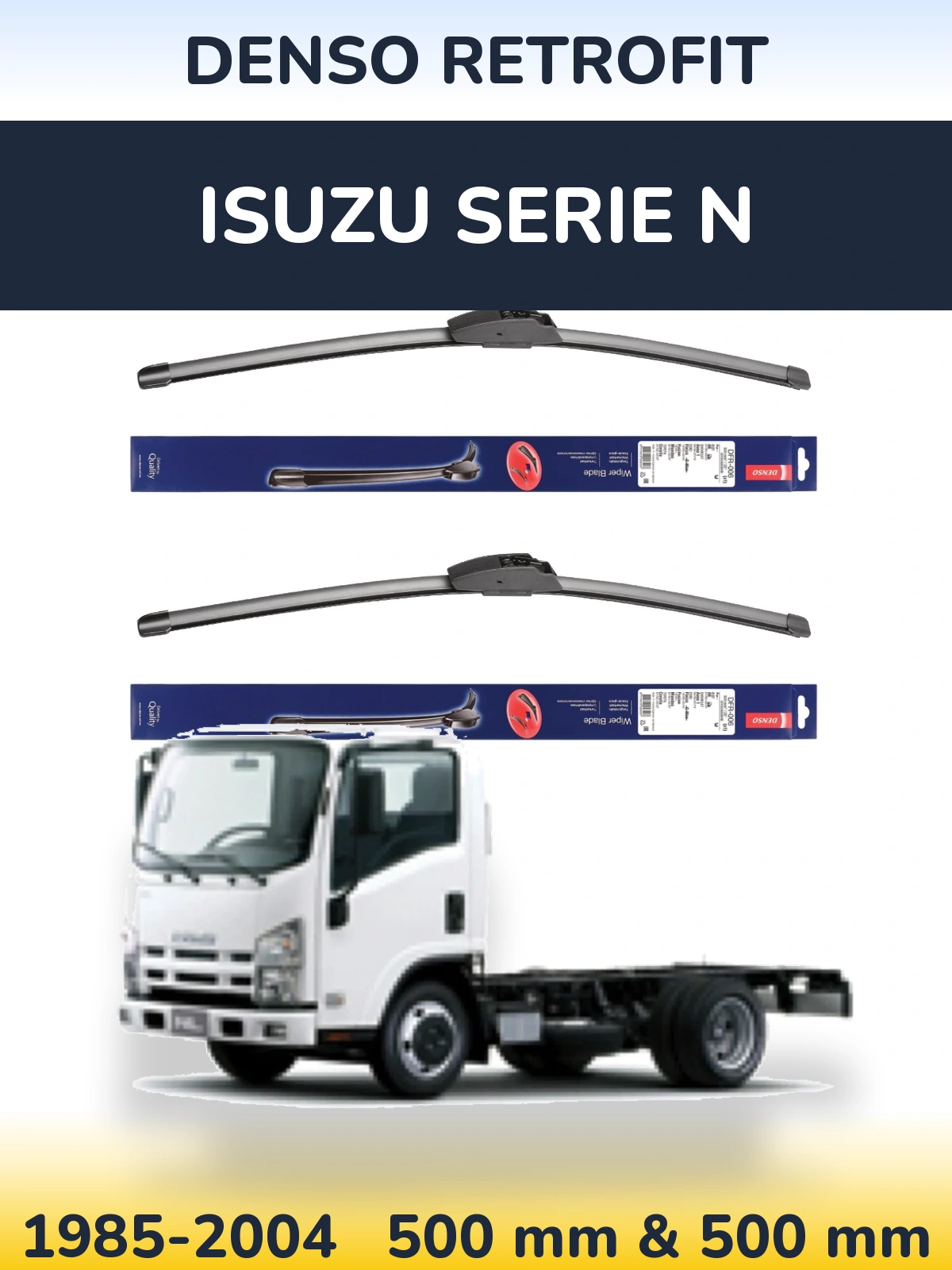 Torkarblad Denso Retrofit för Isuzu Serie N