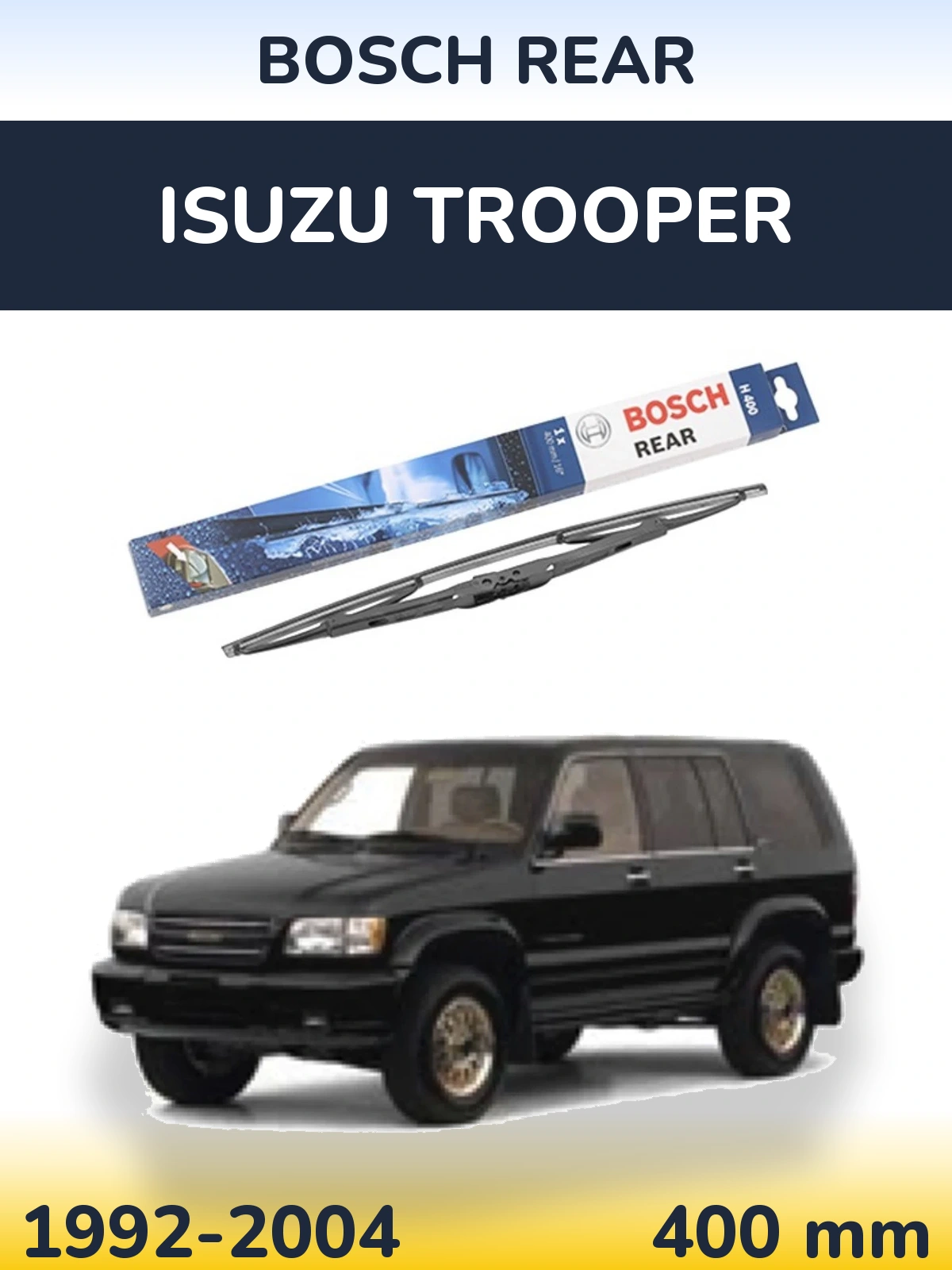 Torkarblad BOSCH Rear för Isuzu Trooper