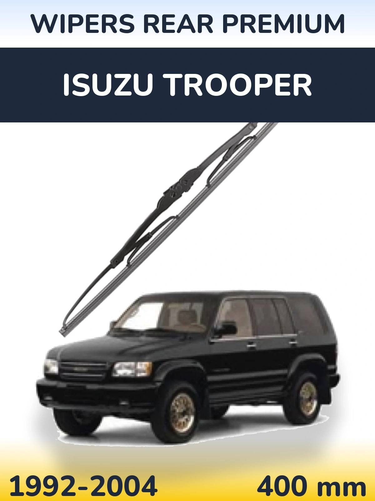 Torkarblad WIPERS REAR PREMIUM för Isuzu Trooper