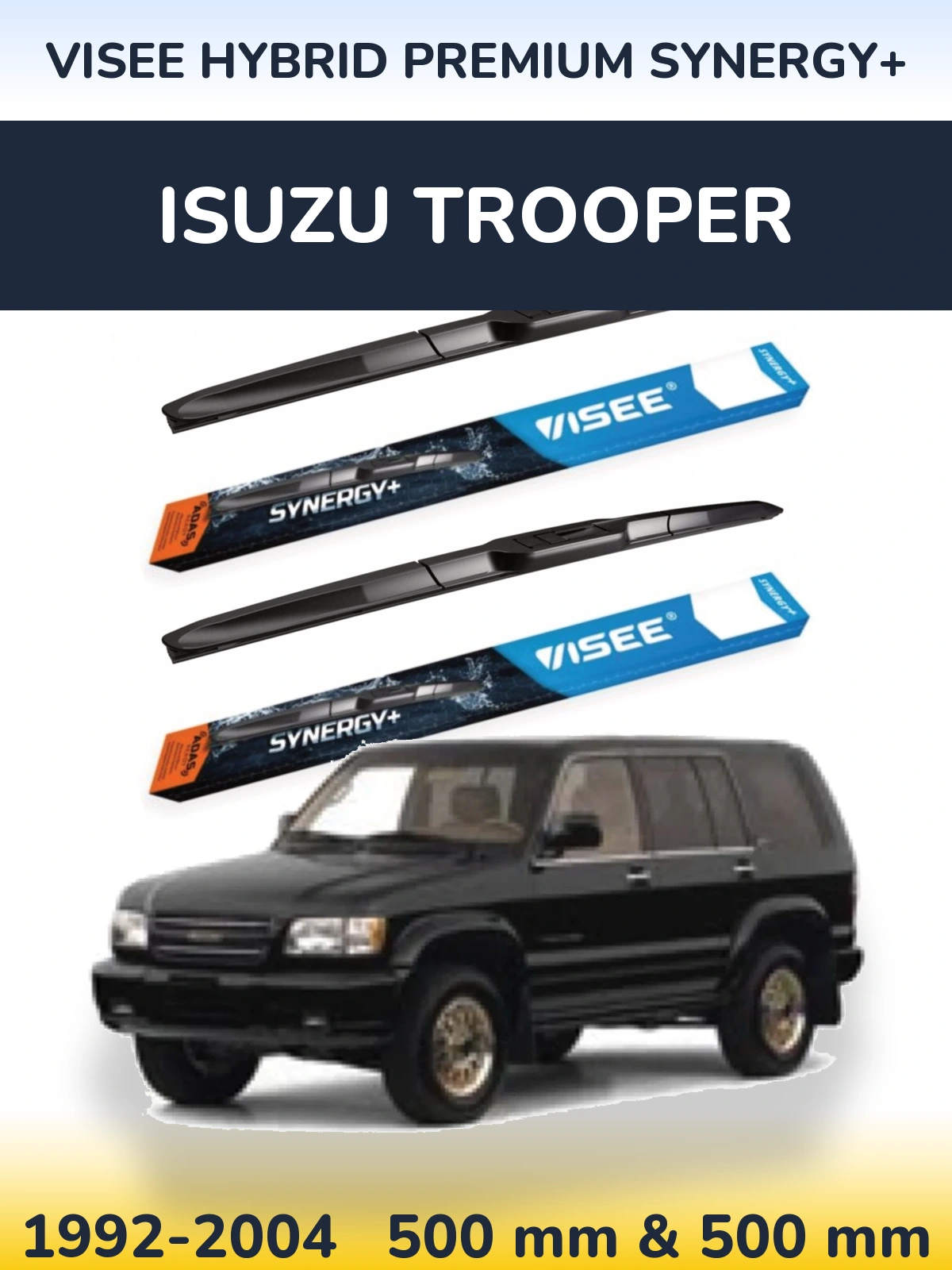 Torkarblad VISEE HYBRID PREMIUM SYNERGY+ för Isuzu Trooper