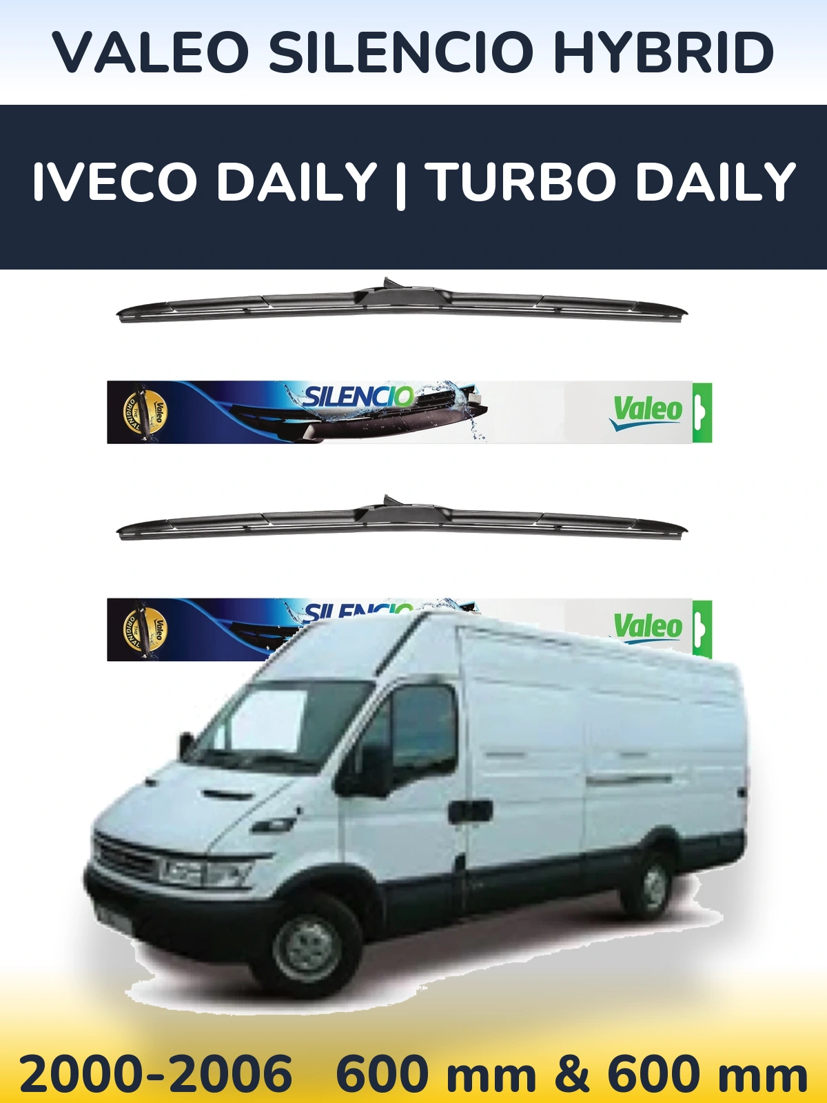 Torkarblad Valeo Silencio Hybrid för Iveco Daily | Turbo Daily