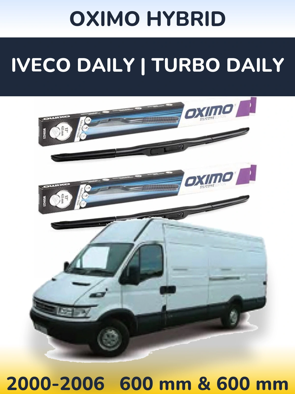 Torkarblad Oximo Hybrid för Iveco Daily | Turbo Daily