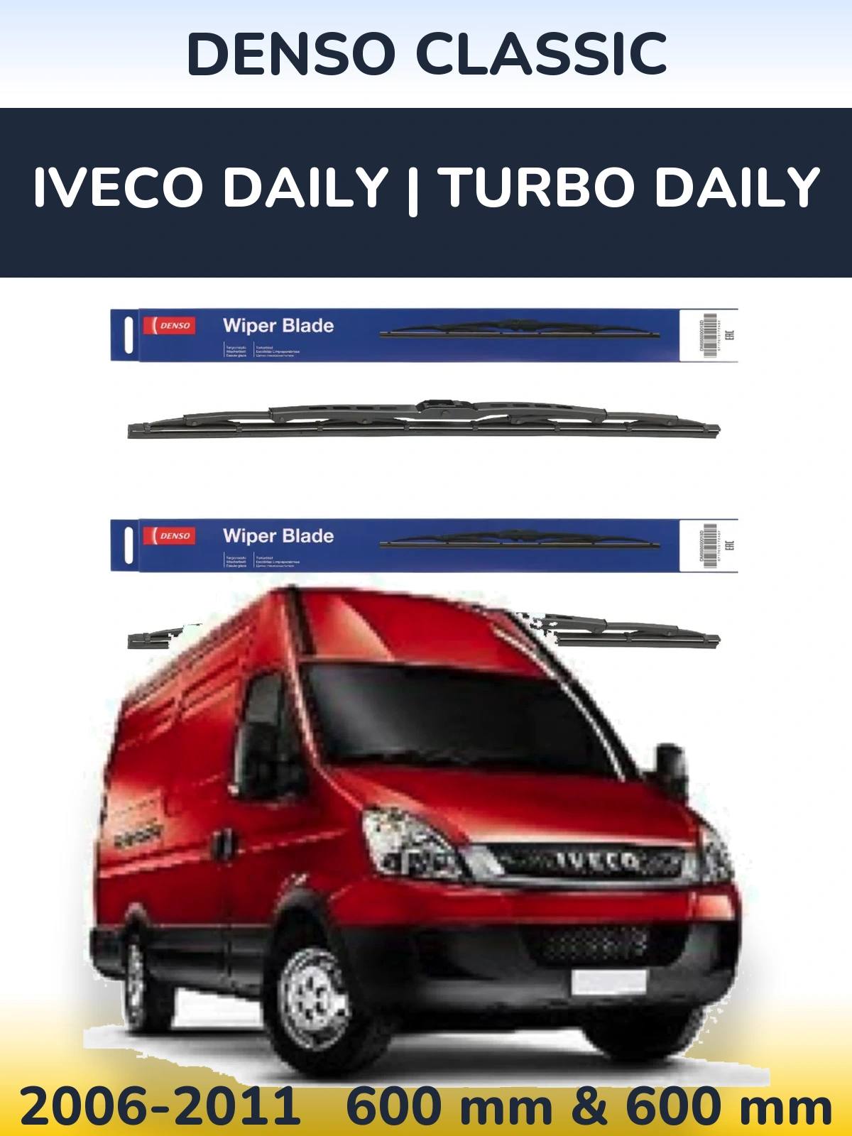 Torkarblad Denso Classic för Iveco Daily | Turbo Daily