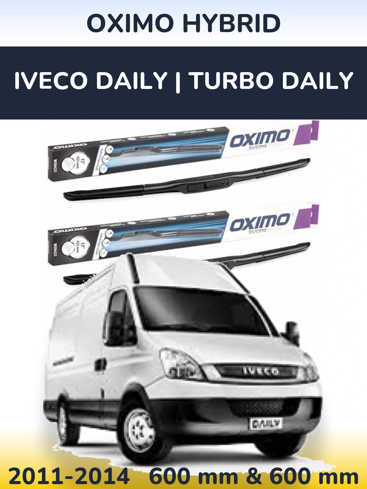 Torkarblad Oximo Hybrid för Iveco Daily | Turbo Daily