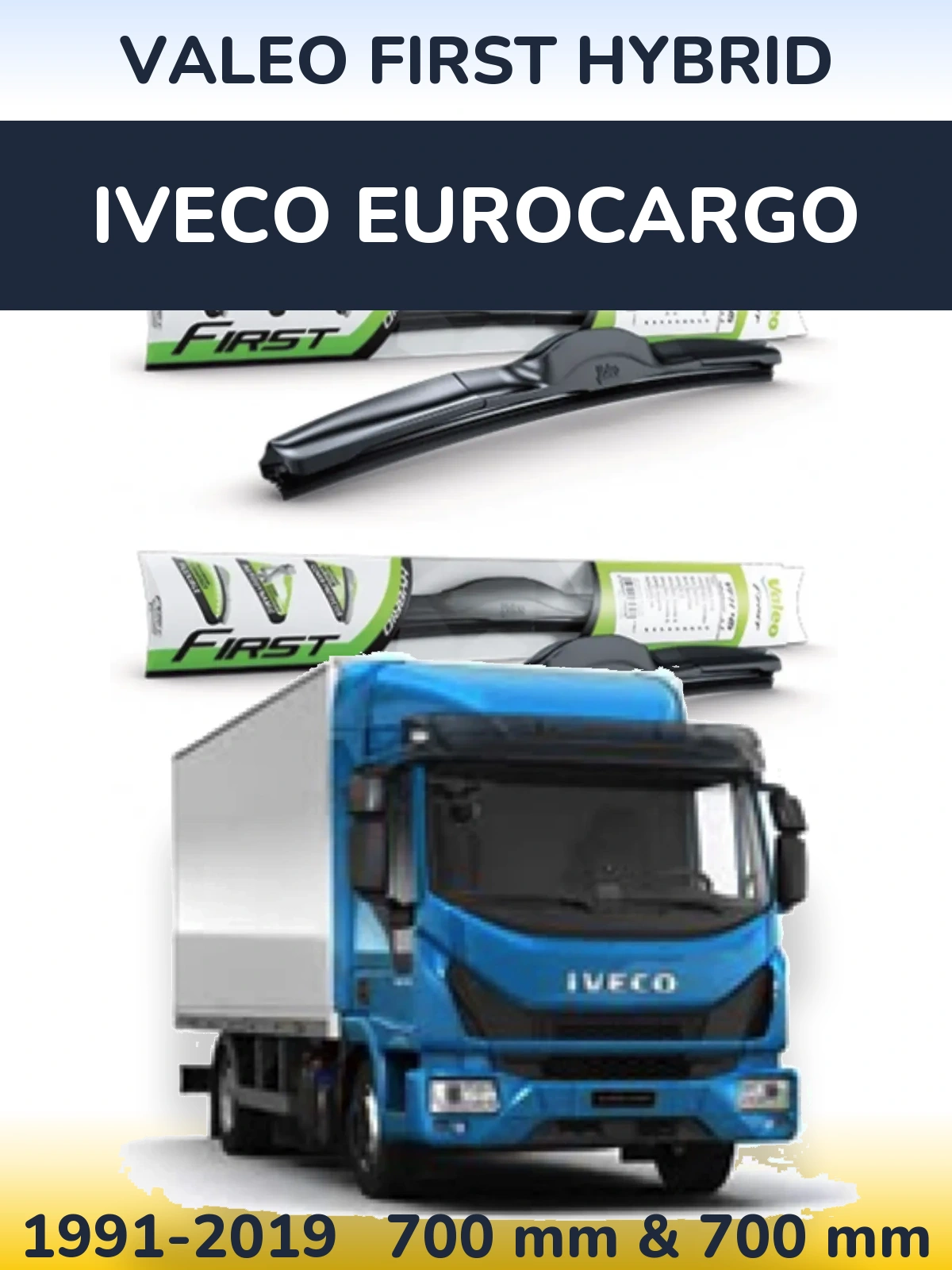 Torkarblad Valeo First Hybrid för Iveco EuroCargo