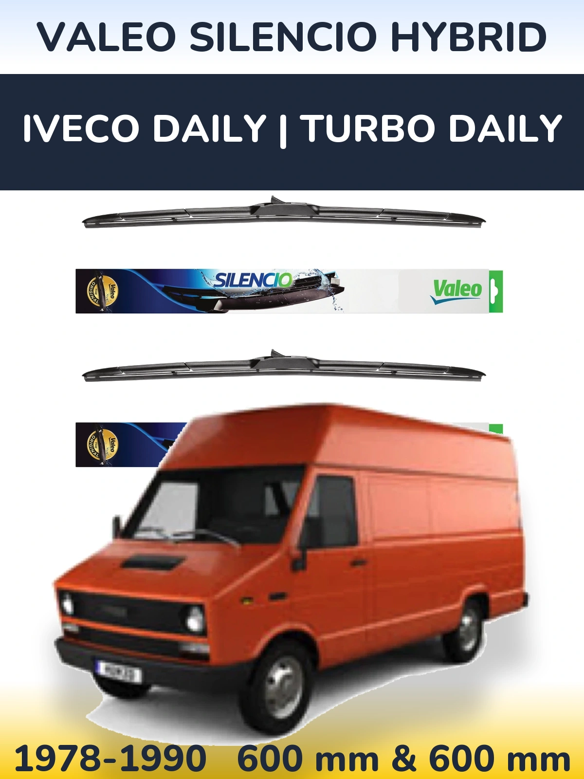 Torkarblad Valeo Silencio Hybrid för Iveco Daily | Turbo Daily