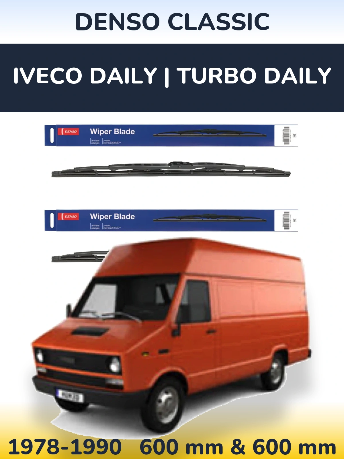 Torkarblad Denso Classic för Iveco Daily | Turbo Daily
