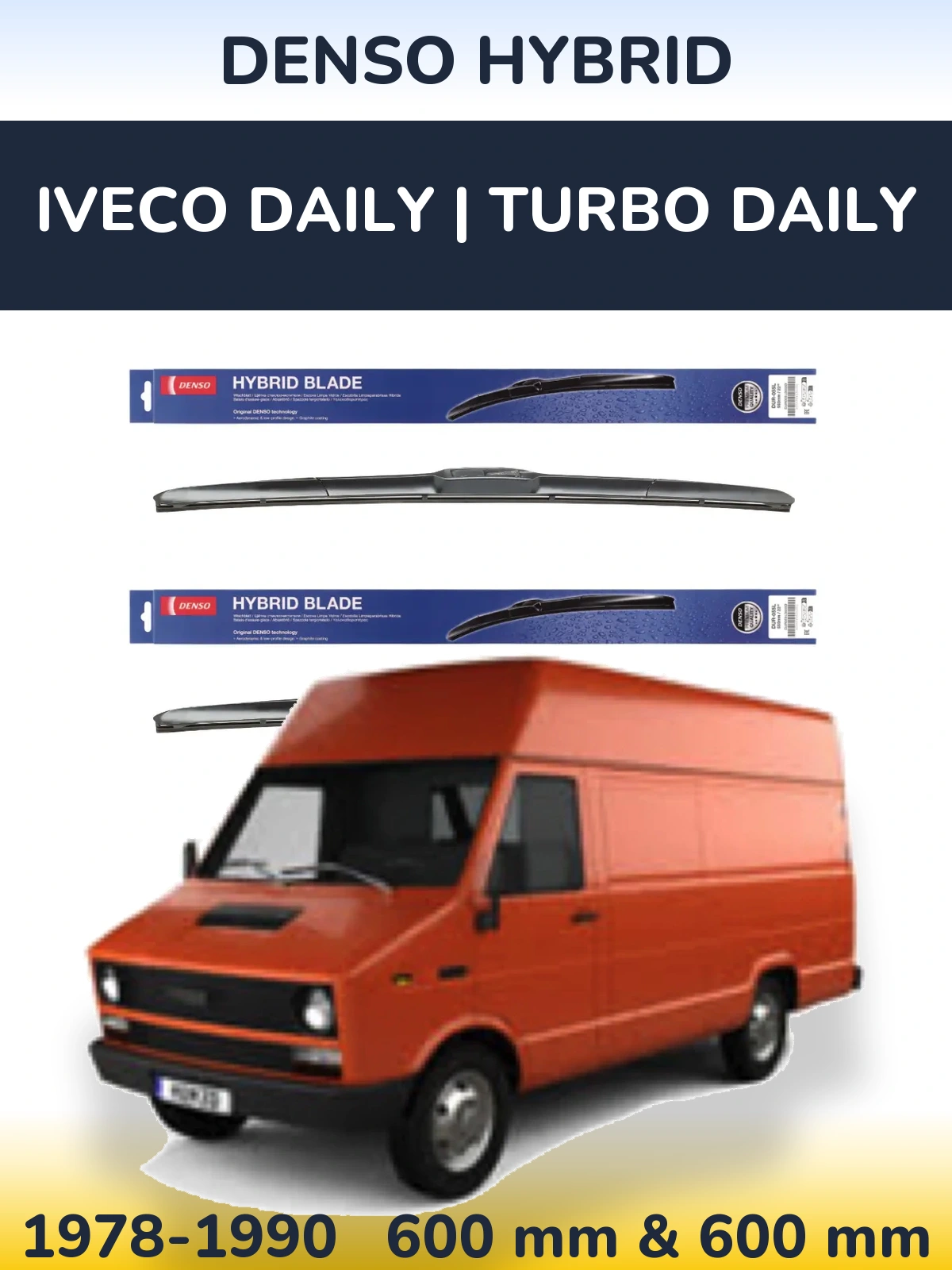 Torkarblad Denso Hybrid för Iveco Daily | Turbo Daily