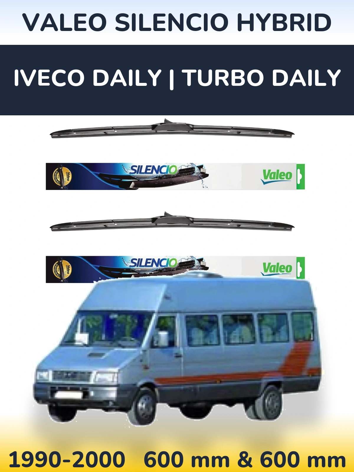 Torkarblad Valeo Silencio Hybrid för Iveco Daily | Turbo Daily