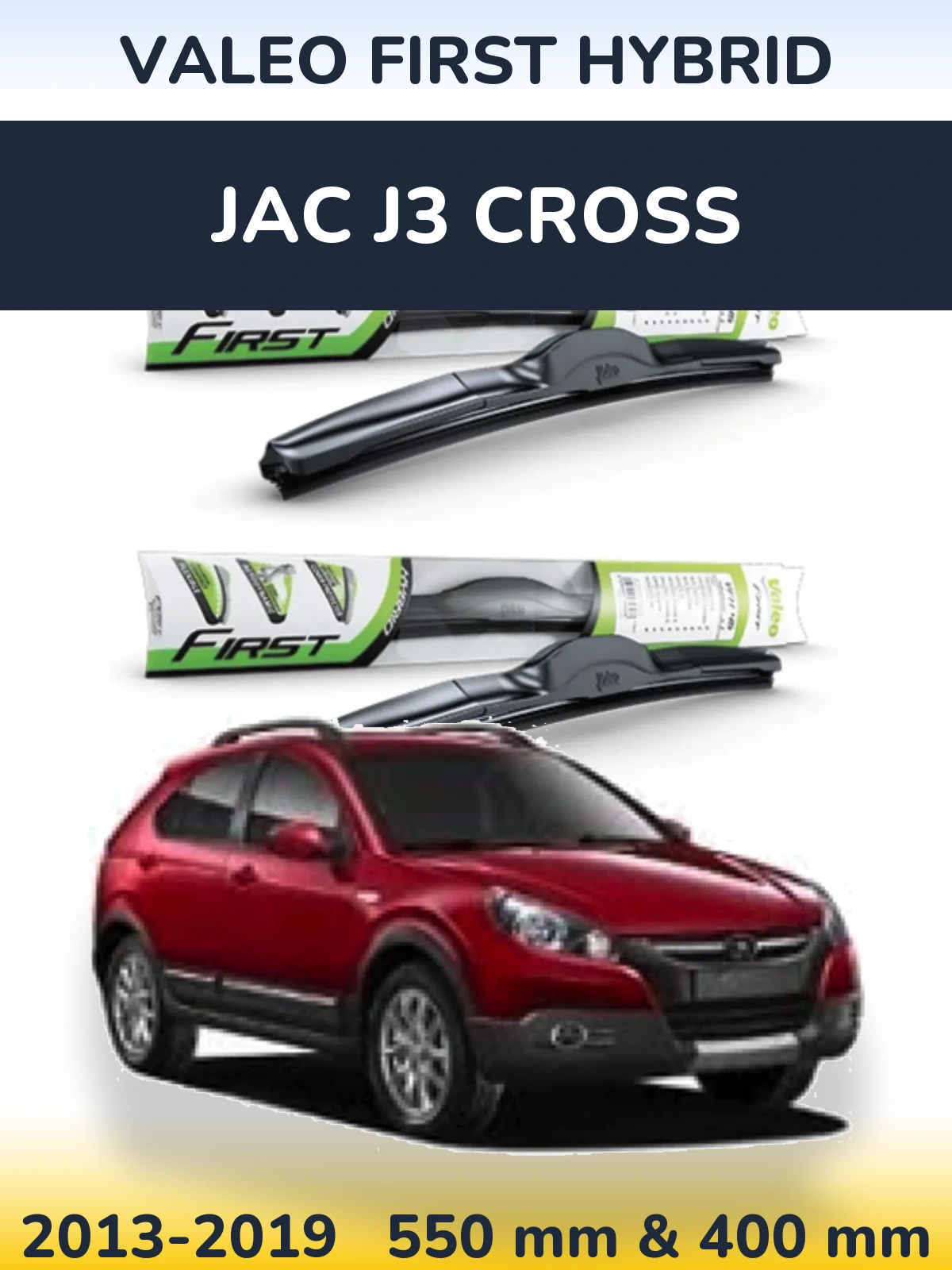 Torkarblad Valeo First Hybrid för JAC J3 Cross