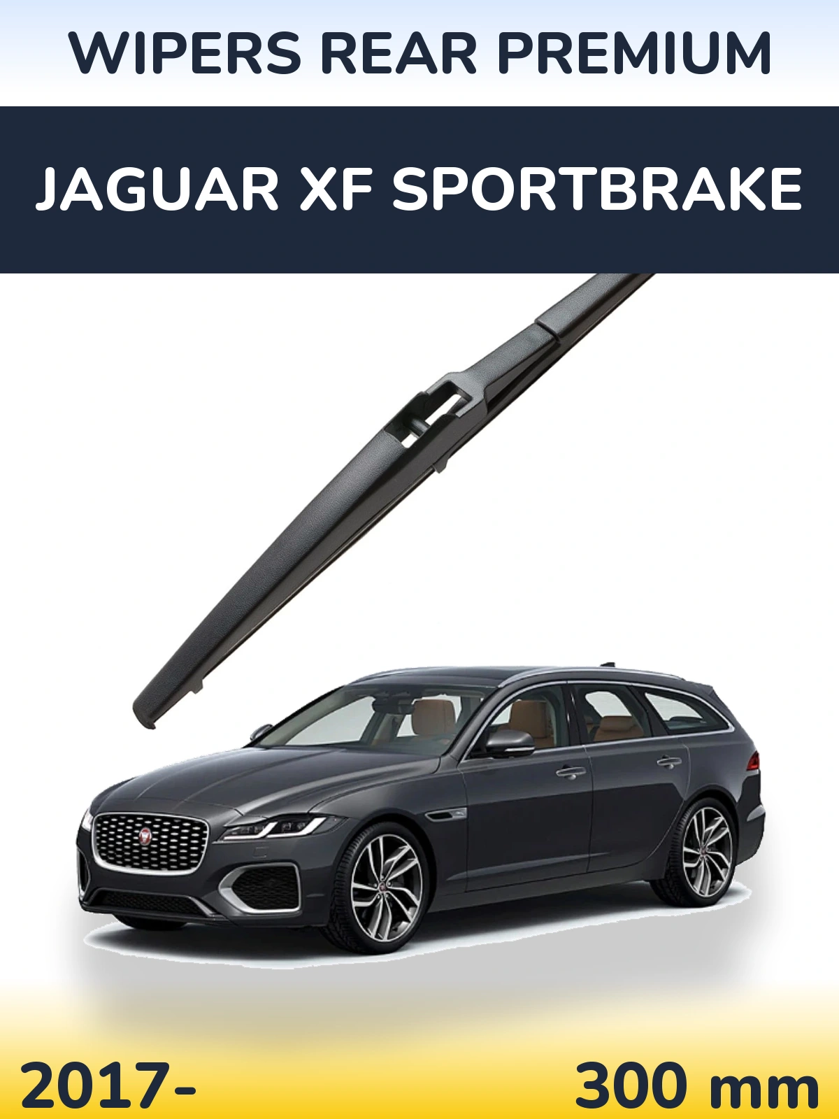 Rear wiper blade WIPERS REAR PREMIUM 300 mm for Jaguar XF Sportbrake 2017-2026