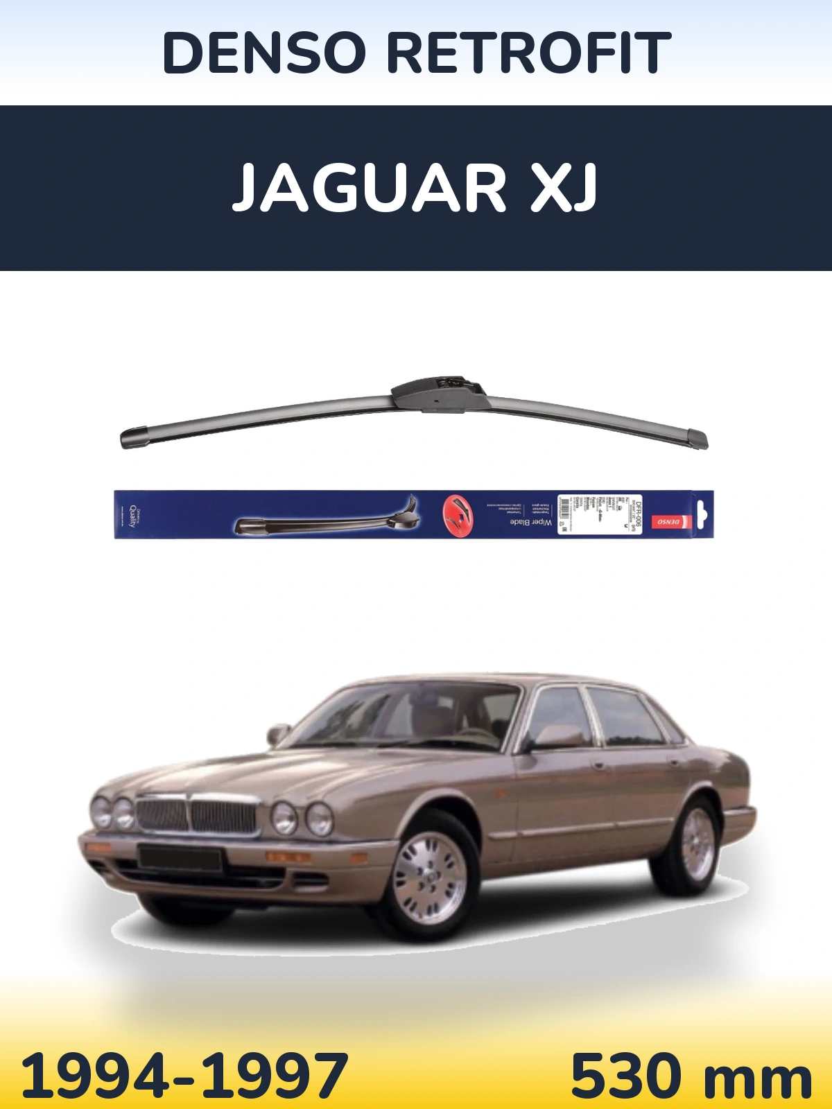 Torkarblad Denso Retrofit för Jaguar XJ
