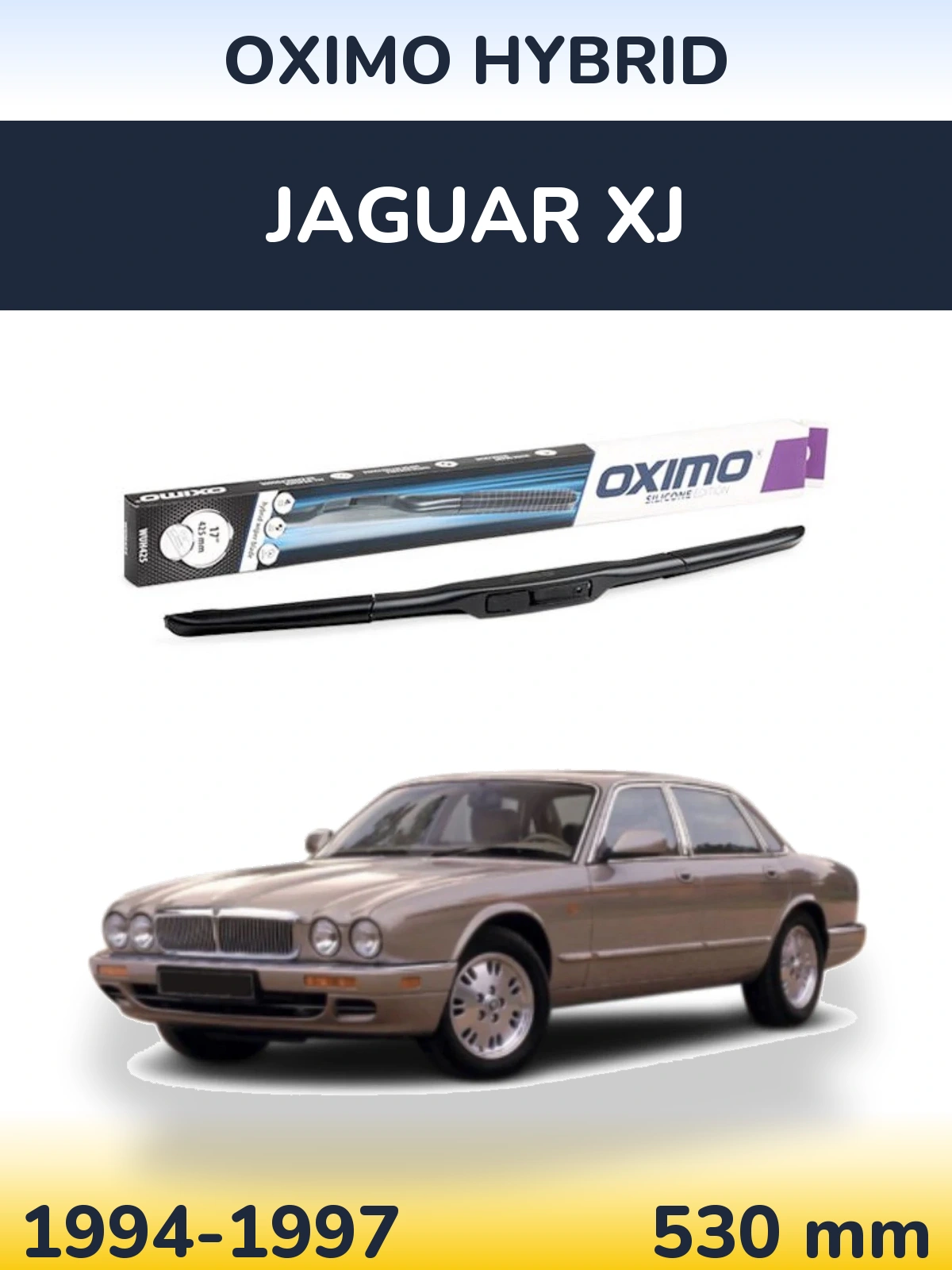 Torkarblad Oximo Hybrid för Jaguar XJ