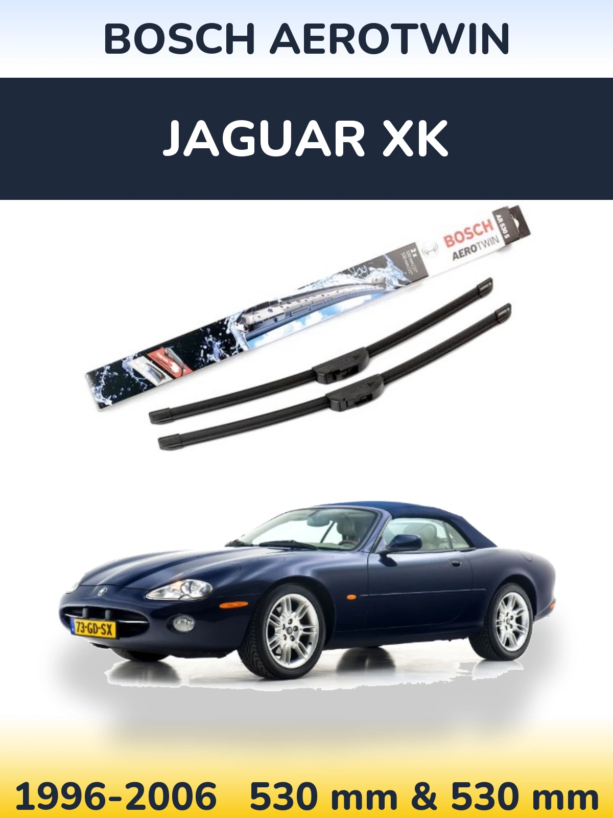 Torkarblad BOSCH AeroTwin för Jaguar XK
