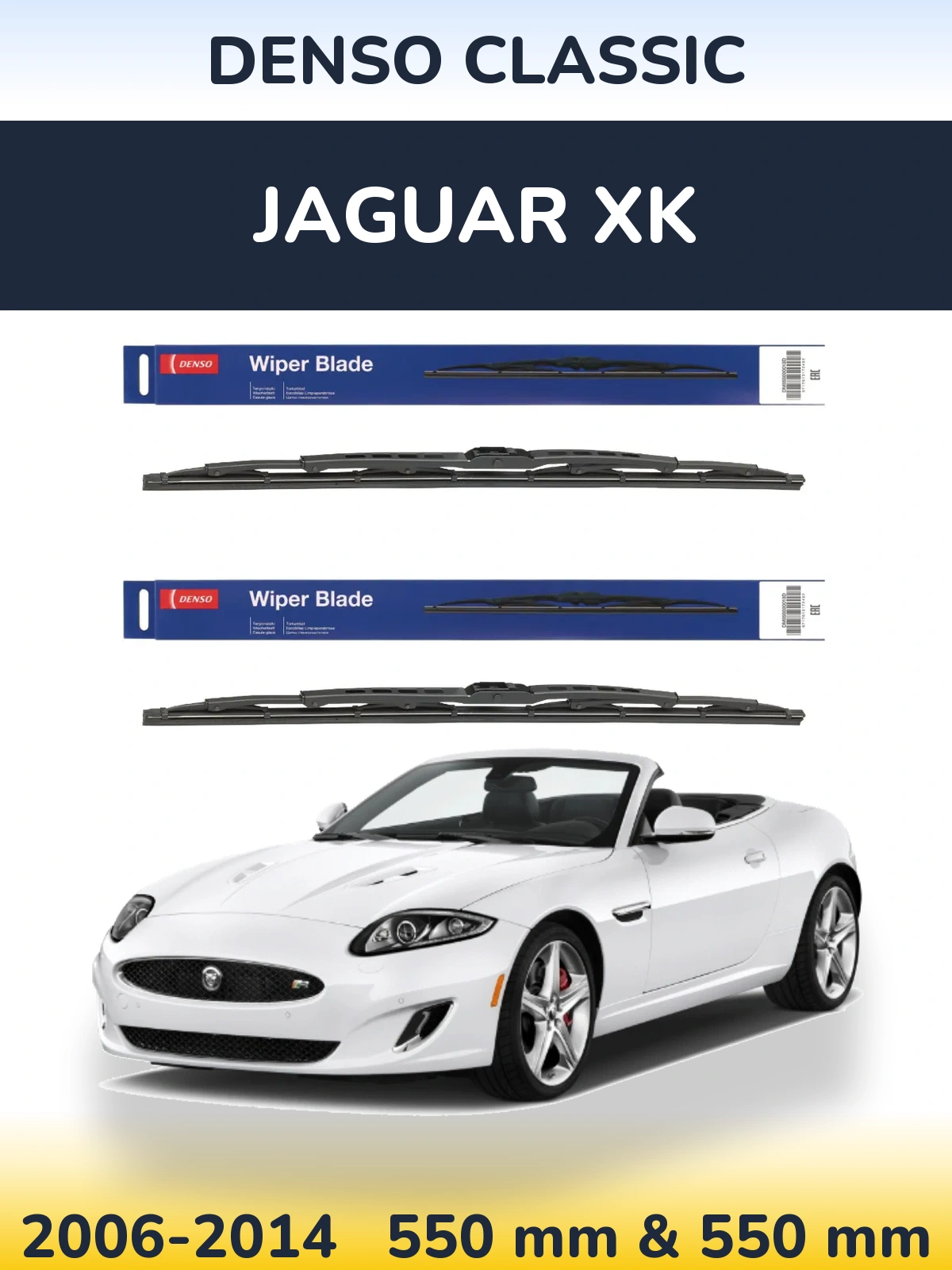 Torkarblad Denso Classic för Jaguar XK