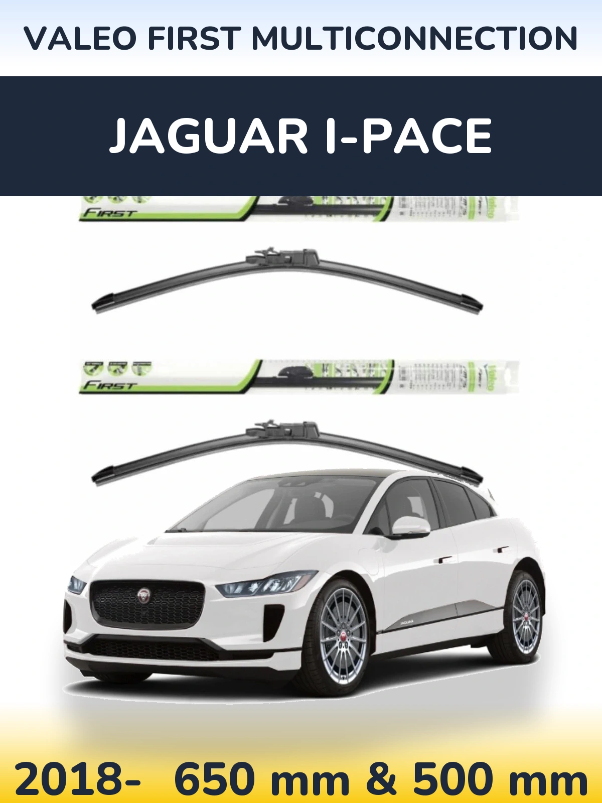 Torkarblad Valeo First MultiConnection för Jaguar I-Pace