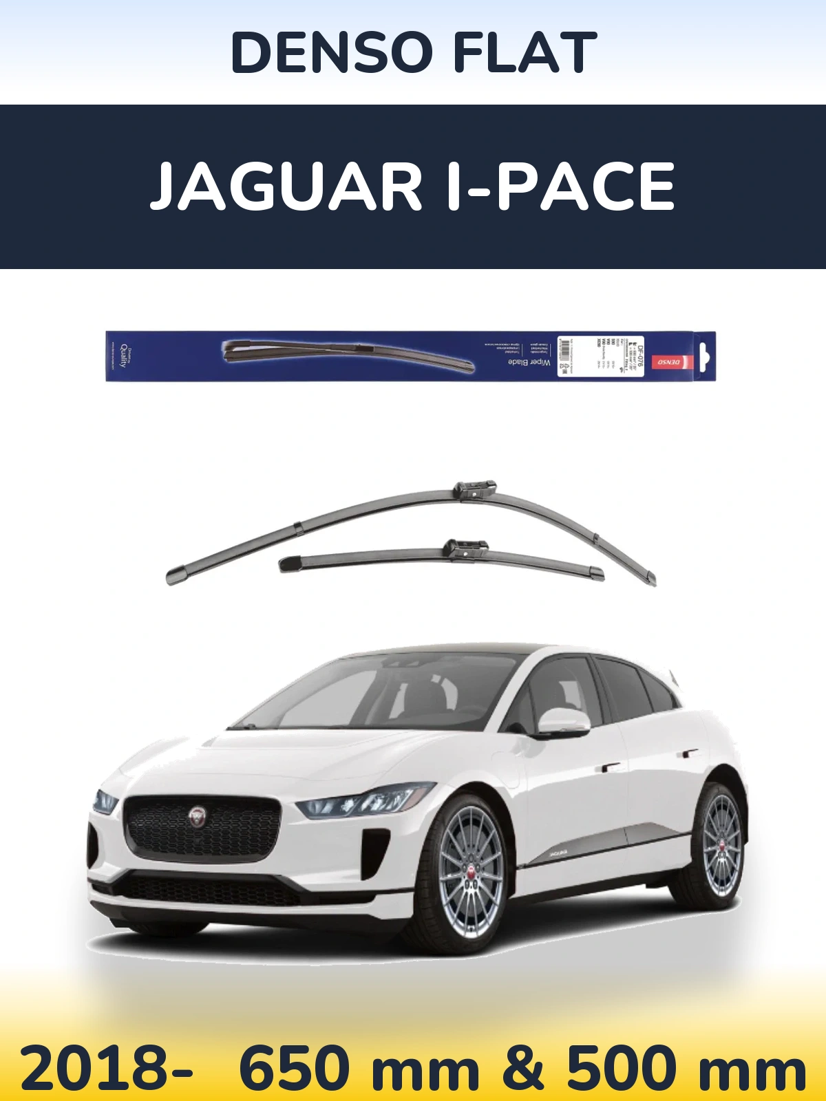 Torkarblad Denso Flat för Jaguar I-Pace