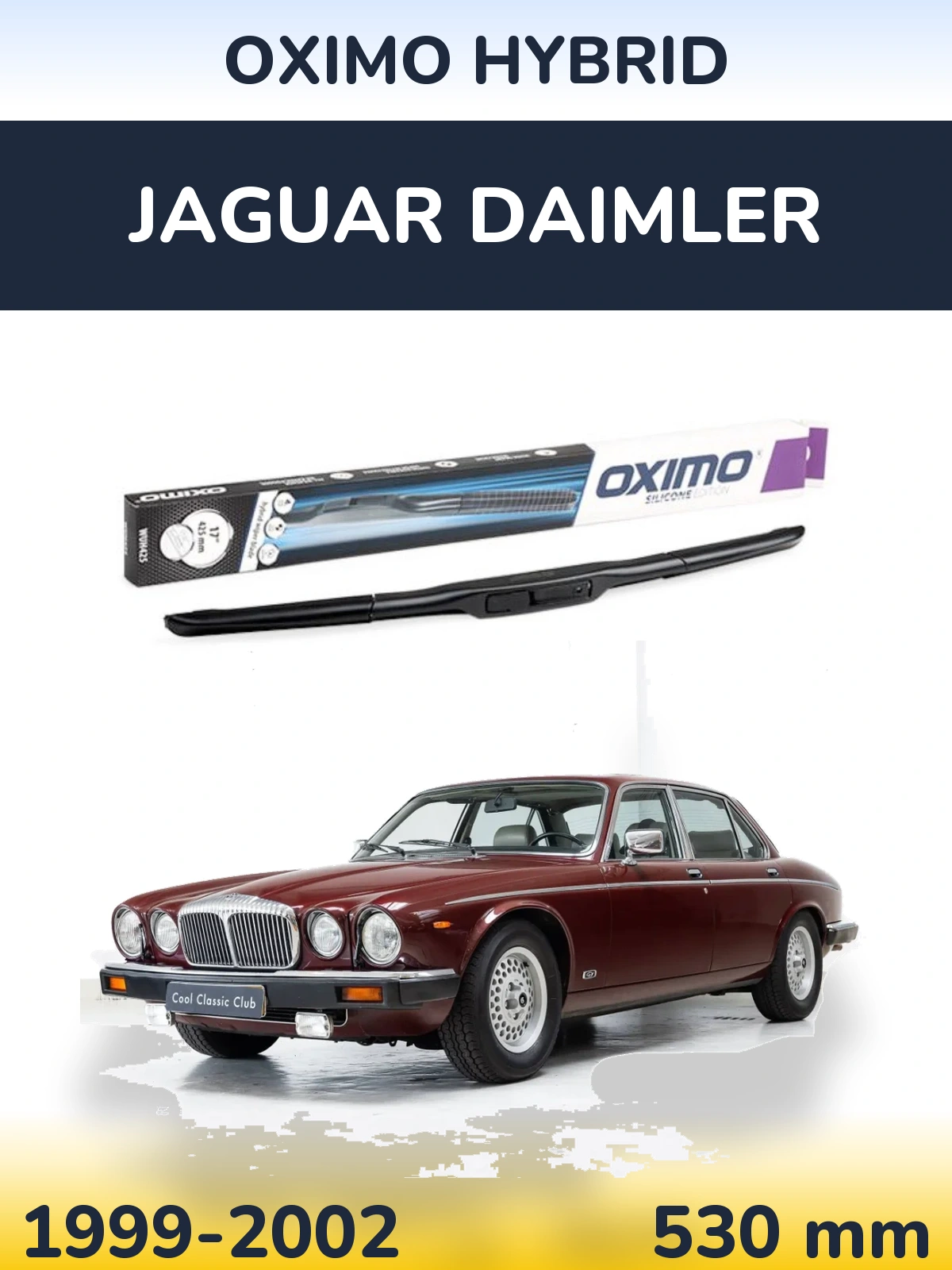 Torkarblad Oximo Hybrid för Jaguar Daimler