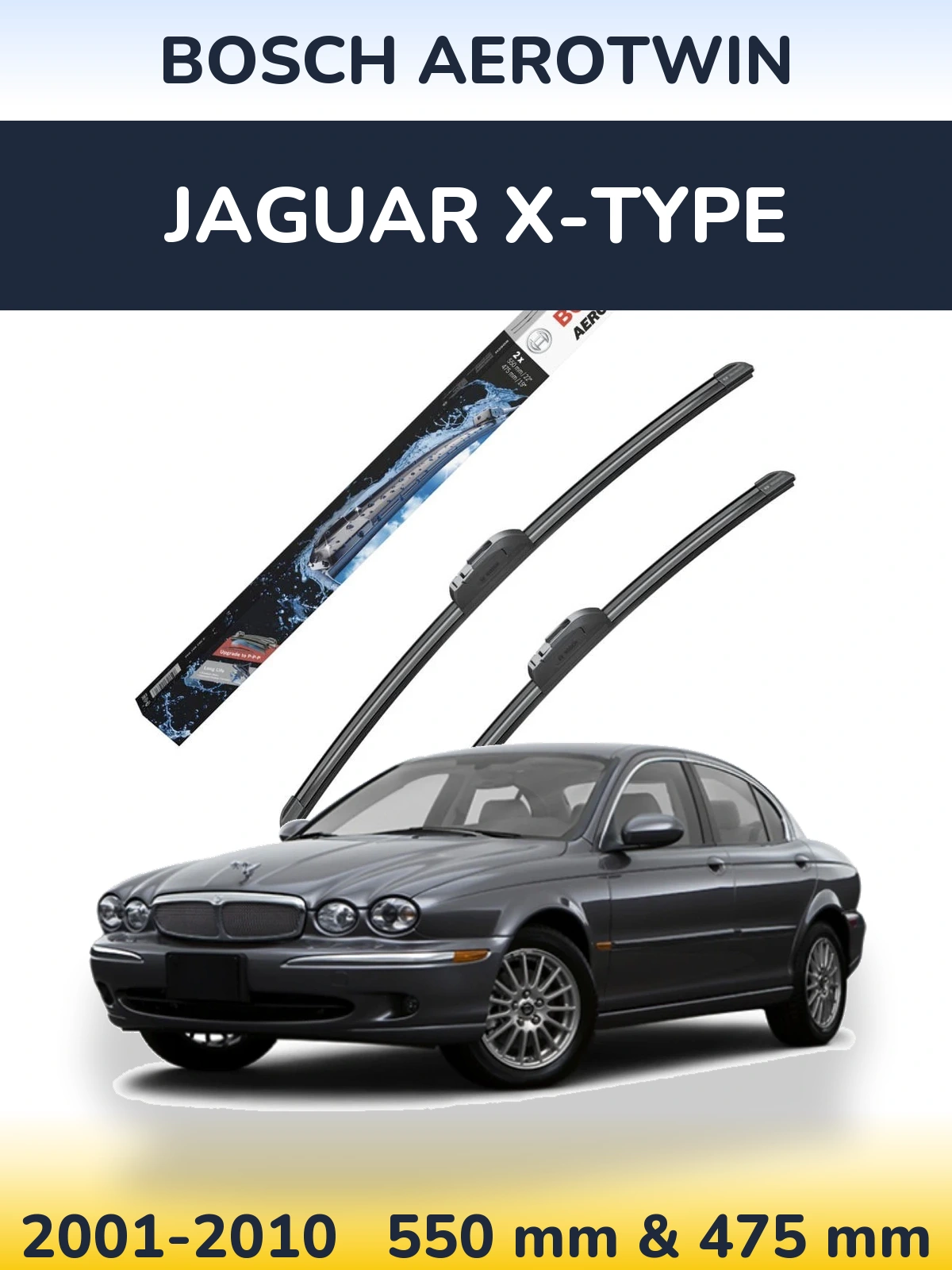 Torkarblad BOSCH AeroTwin för Jaguar X-Type