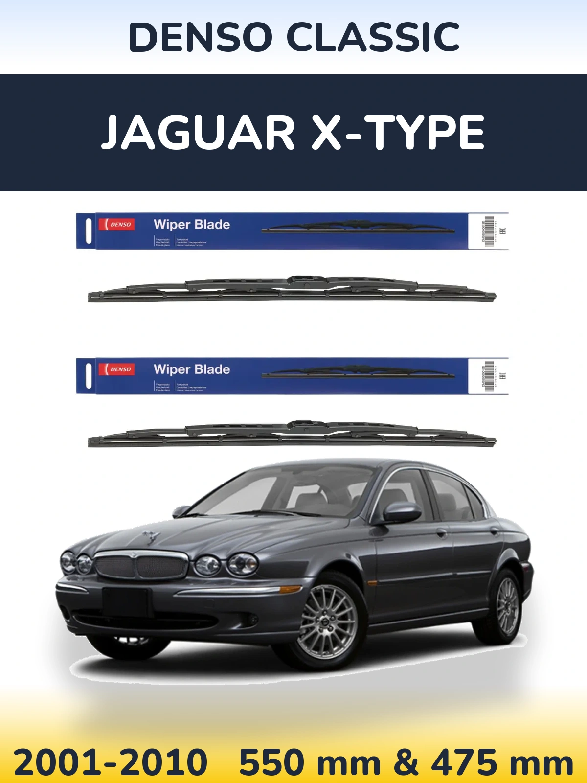Torkarblad Denso Classic för Jaguar X-Type