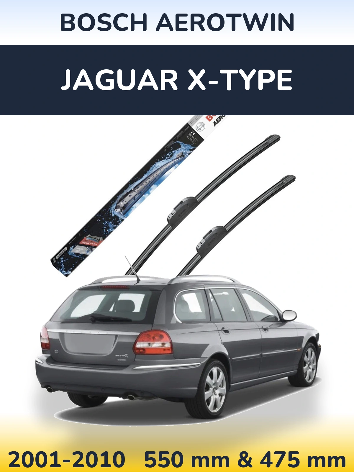 Torkarblad BOSCH AeroTwin för Jaguar X-Type
