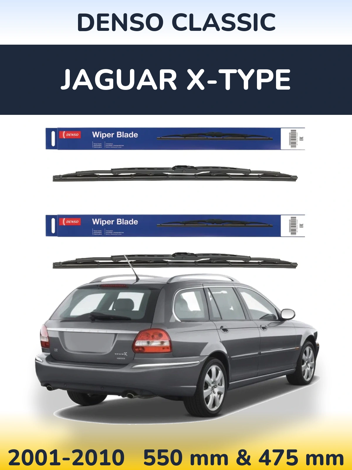 Torkarblad Denso Classic för Jaguar X-Type