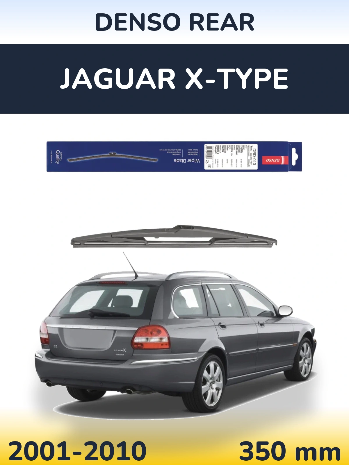Torkarblad Denso Rear för Jaguar X-Type