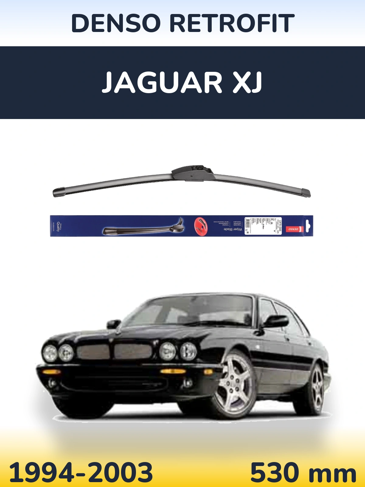 Torkarblad Denso Retrofit för Jaguar XJ