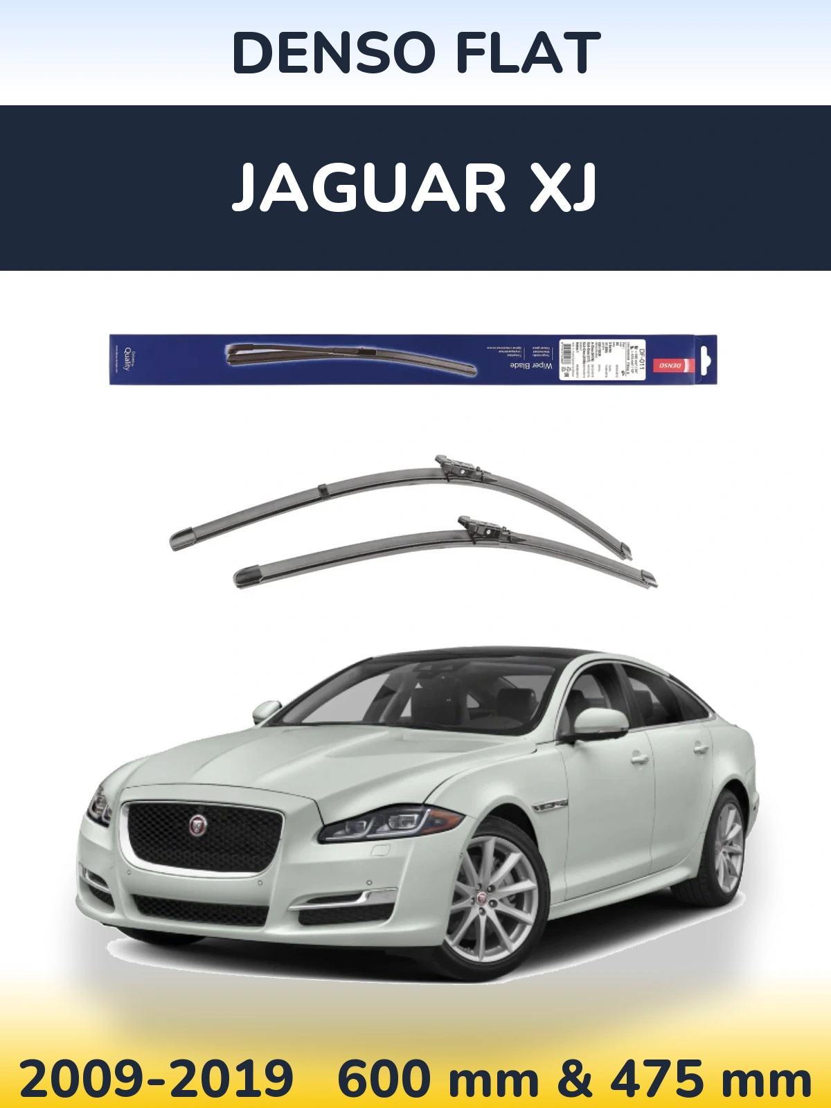 Torkarblad Denso Flat för Jaguar XJ