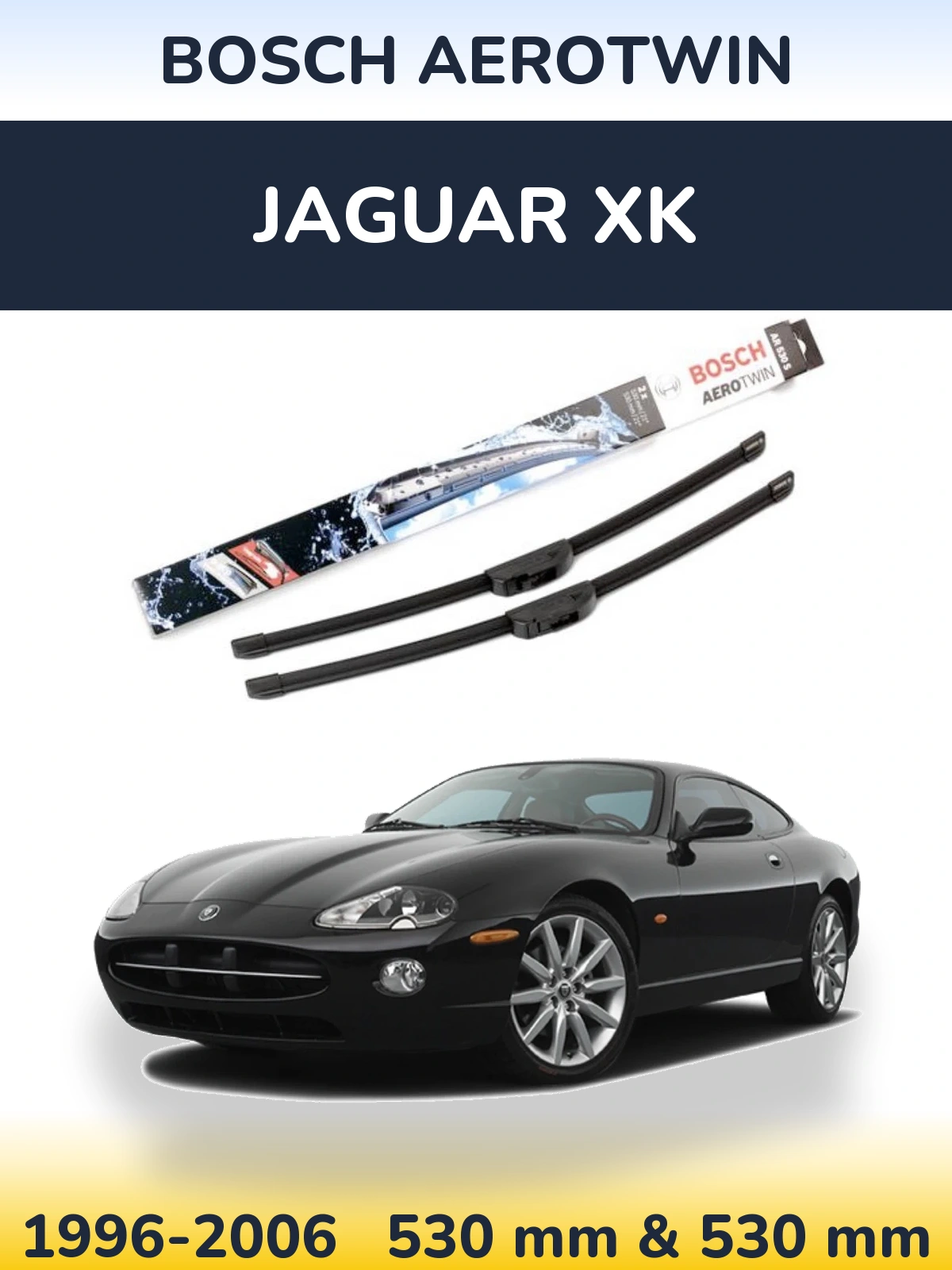 Torkarblad BOSCH AeroTwin för Jaguar XK