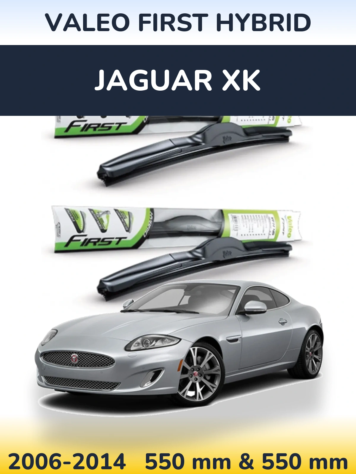 Torkarblad Valeo First Hybrid för Jaguar XK