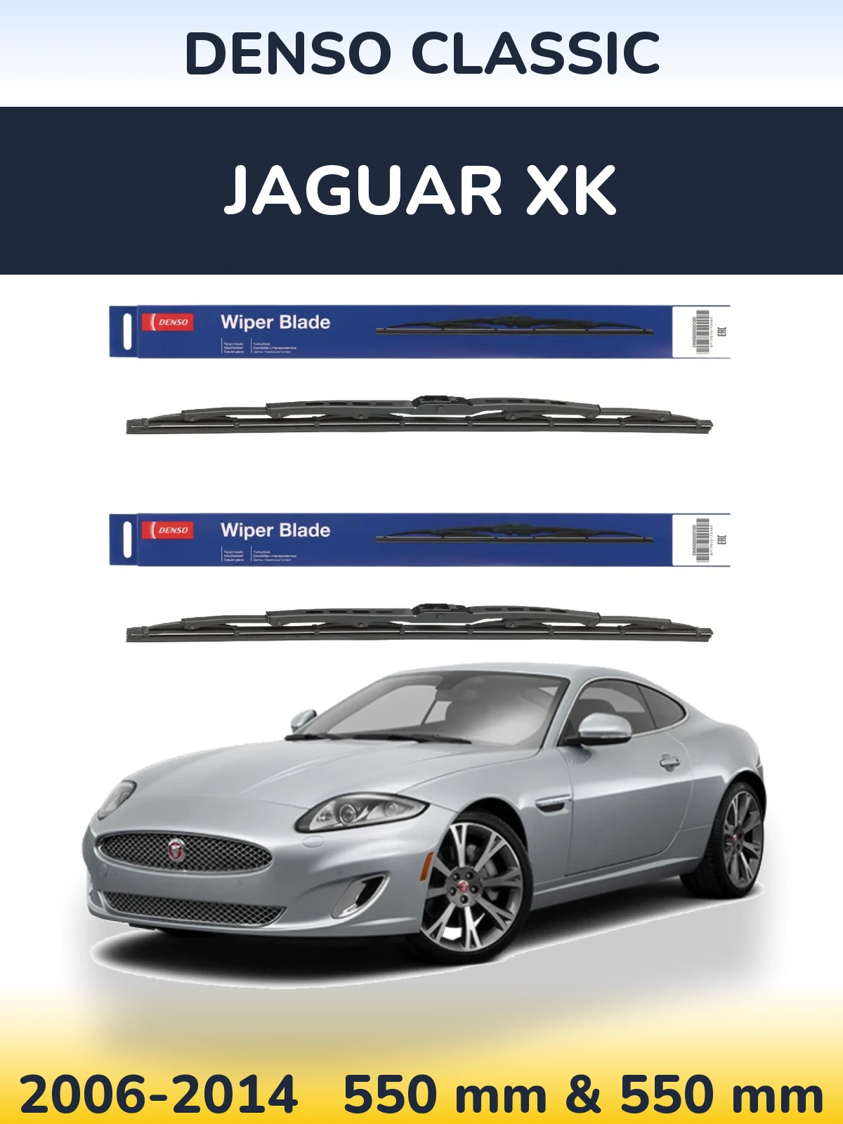 Torkarblad Denso Classic för Jaguar XK