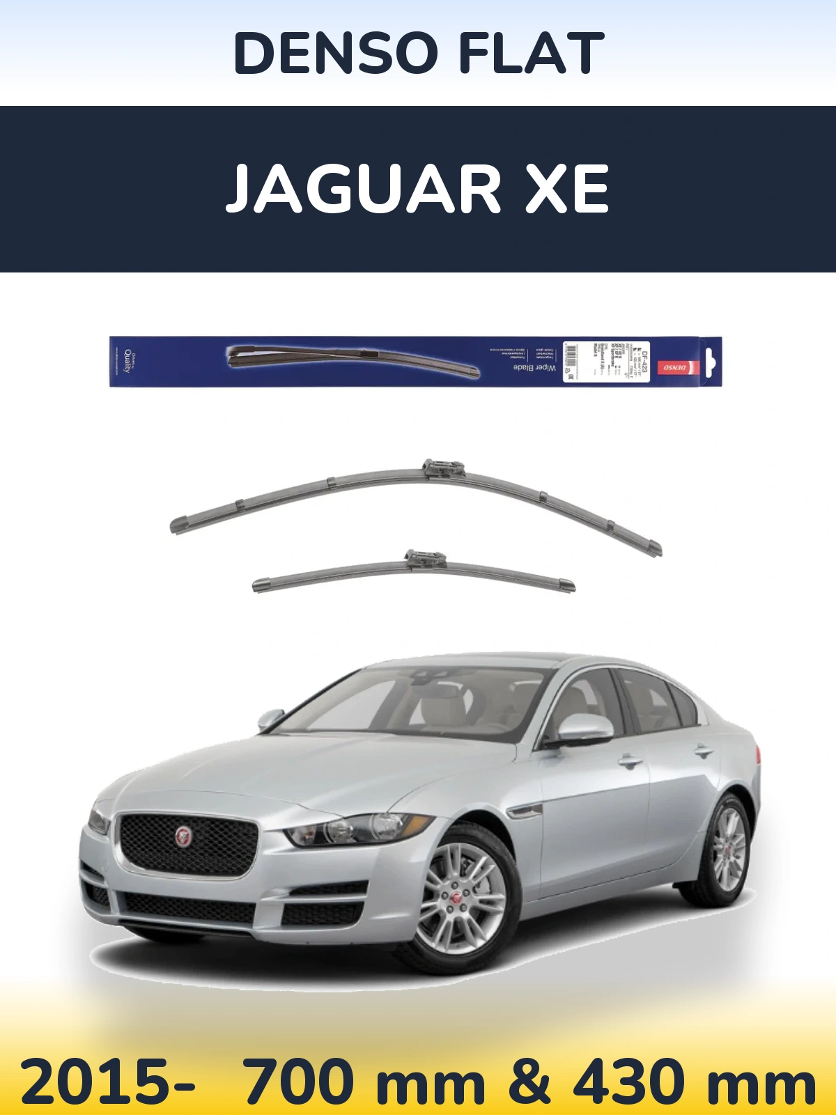 Torkarblad Denso Flat för Jaguar XE