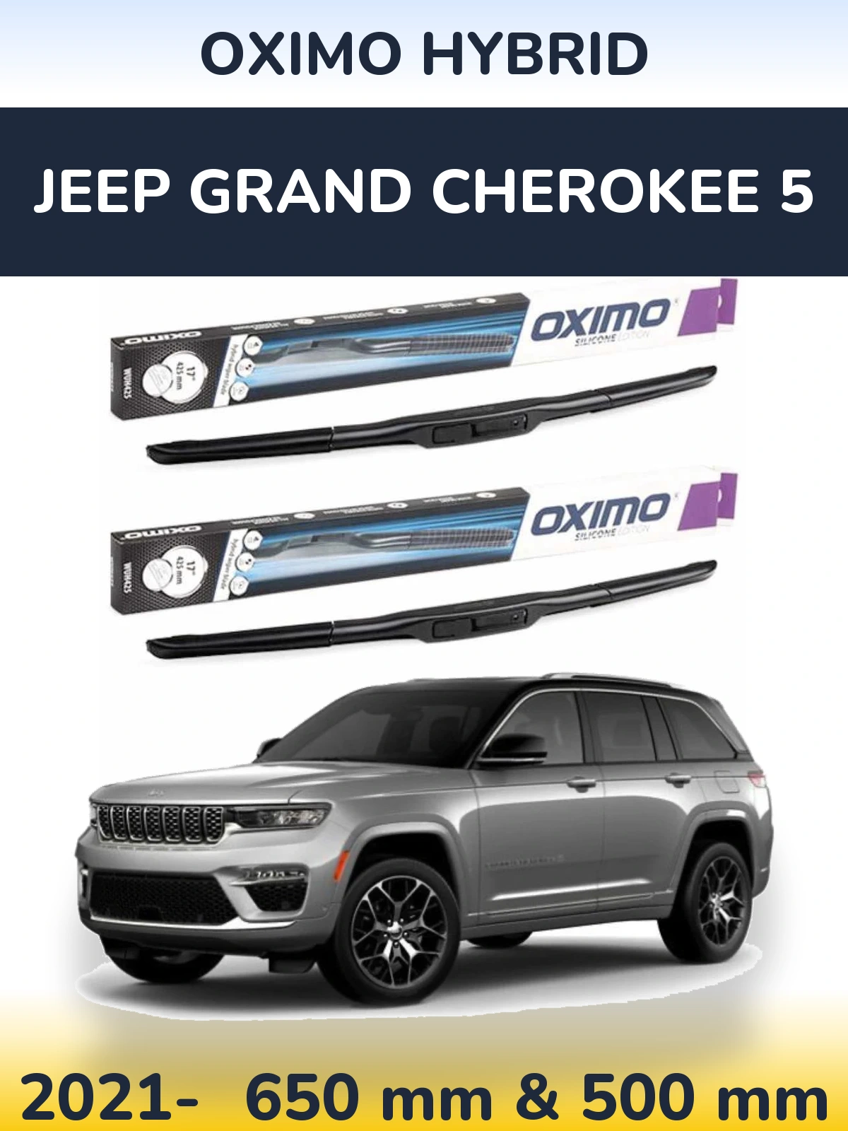 Torkarblad Oximo Hybrid för Jeep Grand Cherokee 5