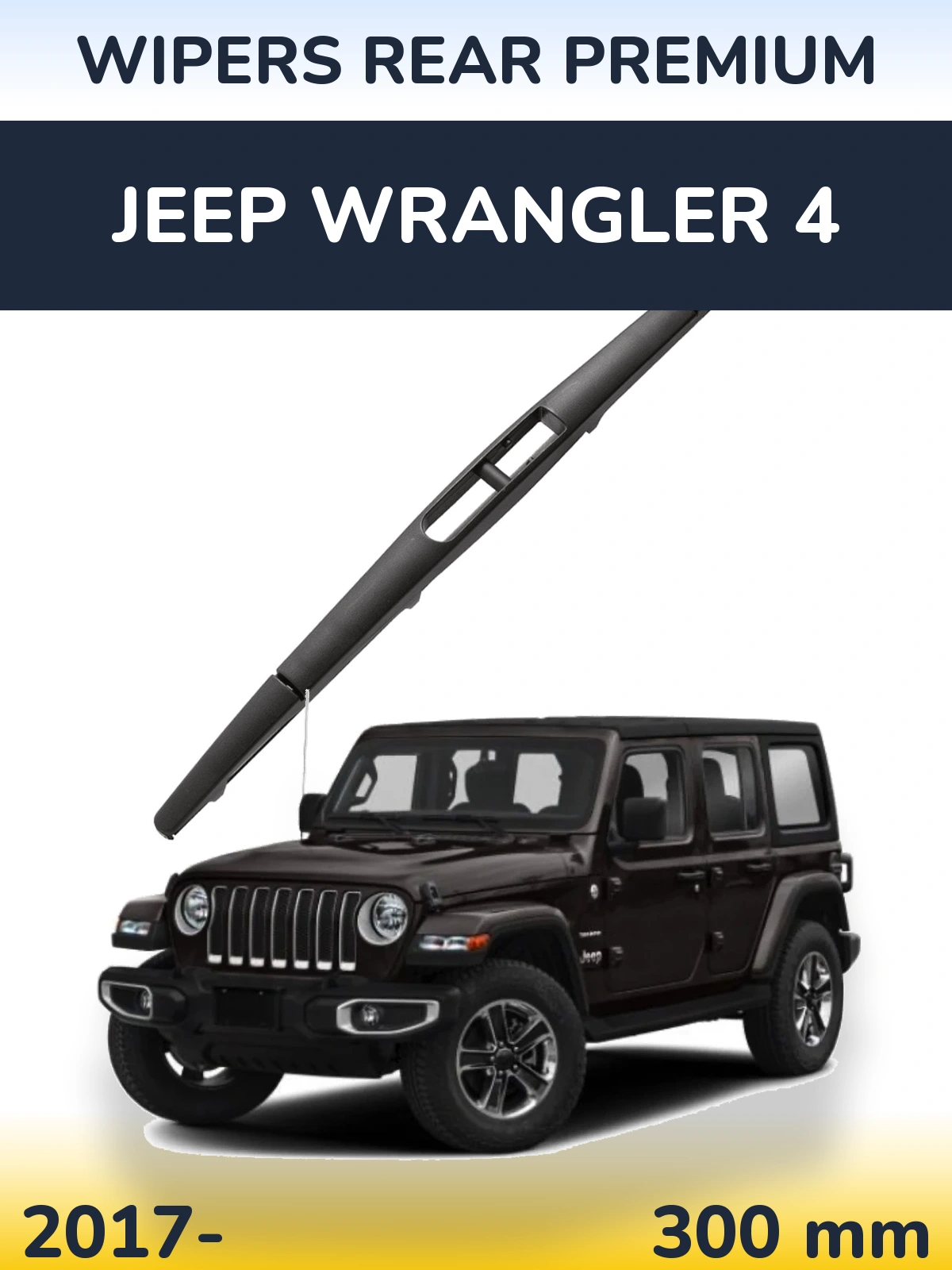 Torkarblad WIPERS REAR PREMIUM för Jeep Wrangler 4