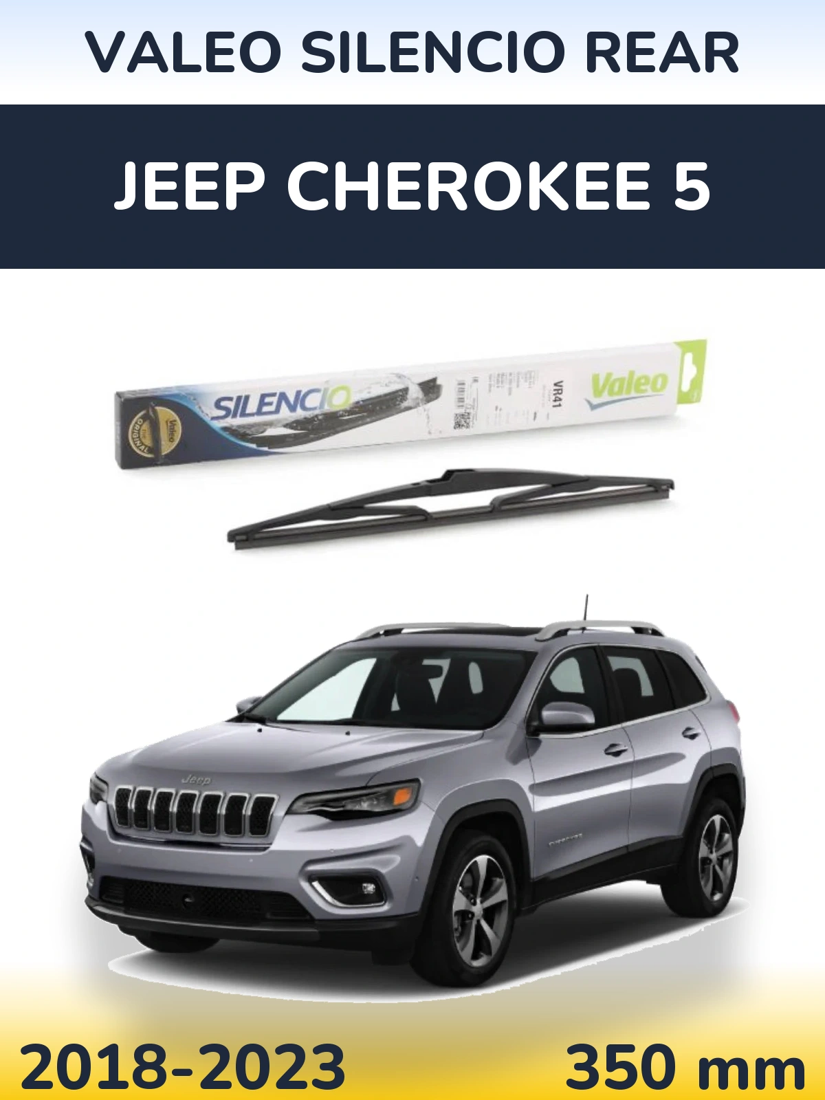 Torkarblad Valeo Silencio Rear för Jeep Cherokee 5