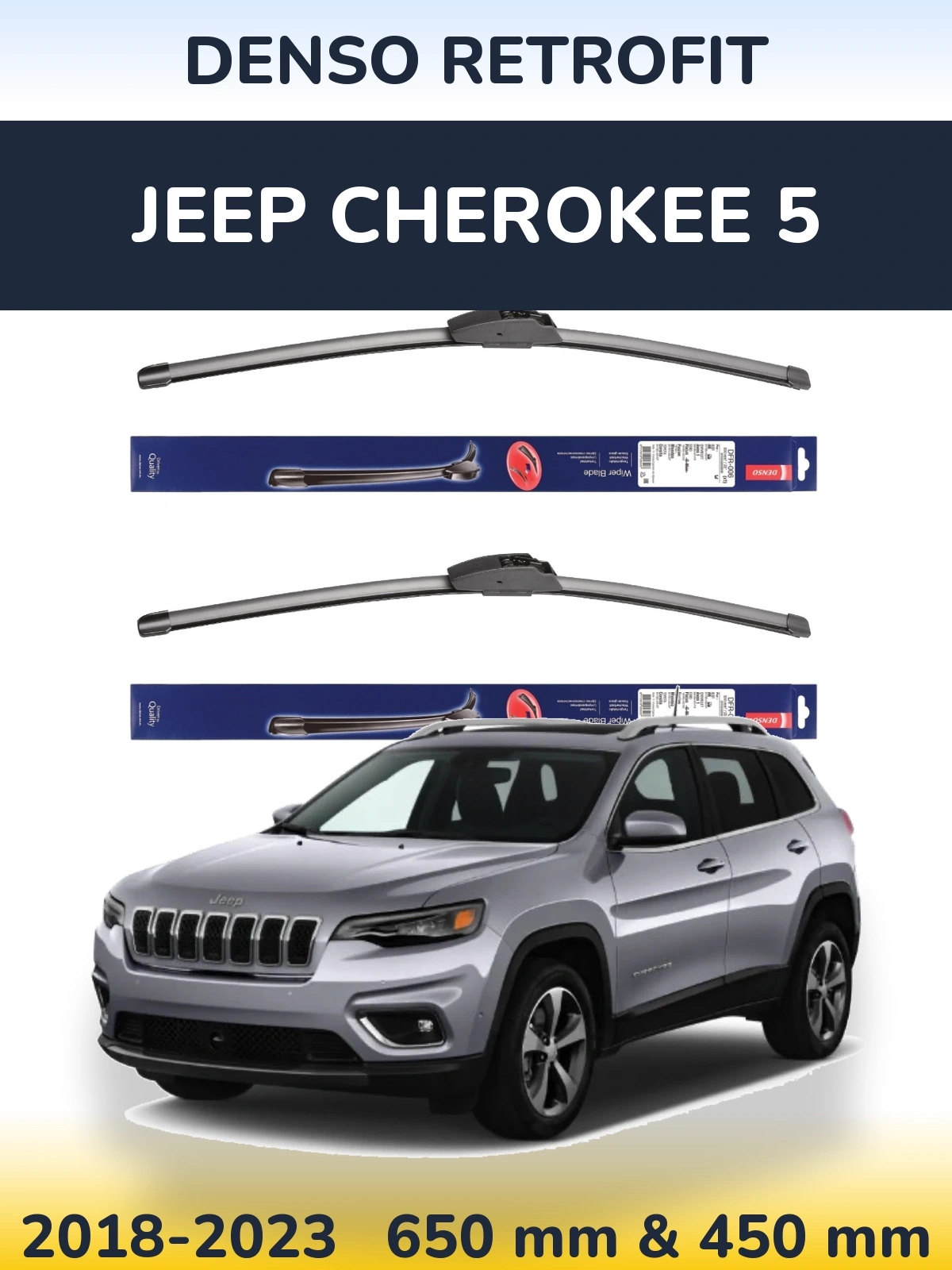 Torkarblad Denso Retrofit för Jeep Cherokee 5