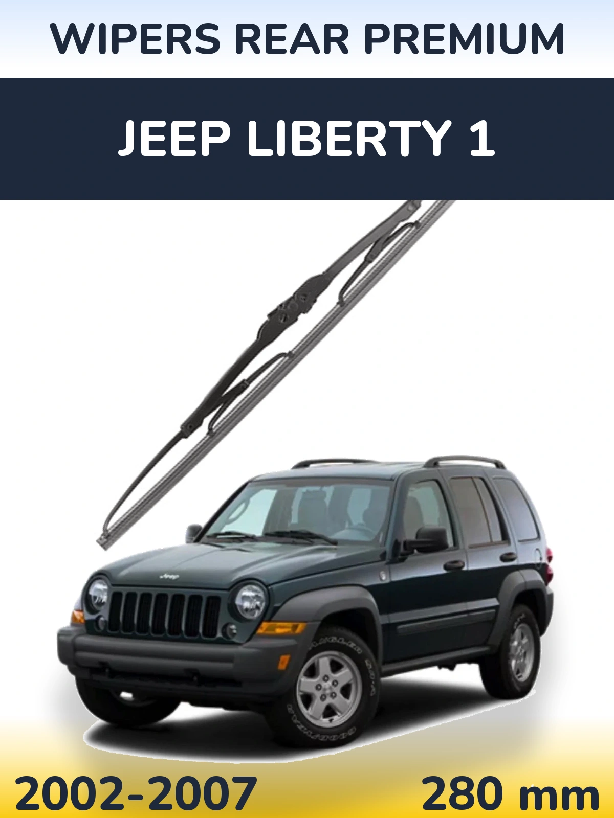 Torkarblad WIPERS REAR PREMIUM för Jeep Liberty 1