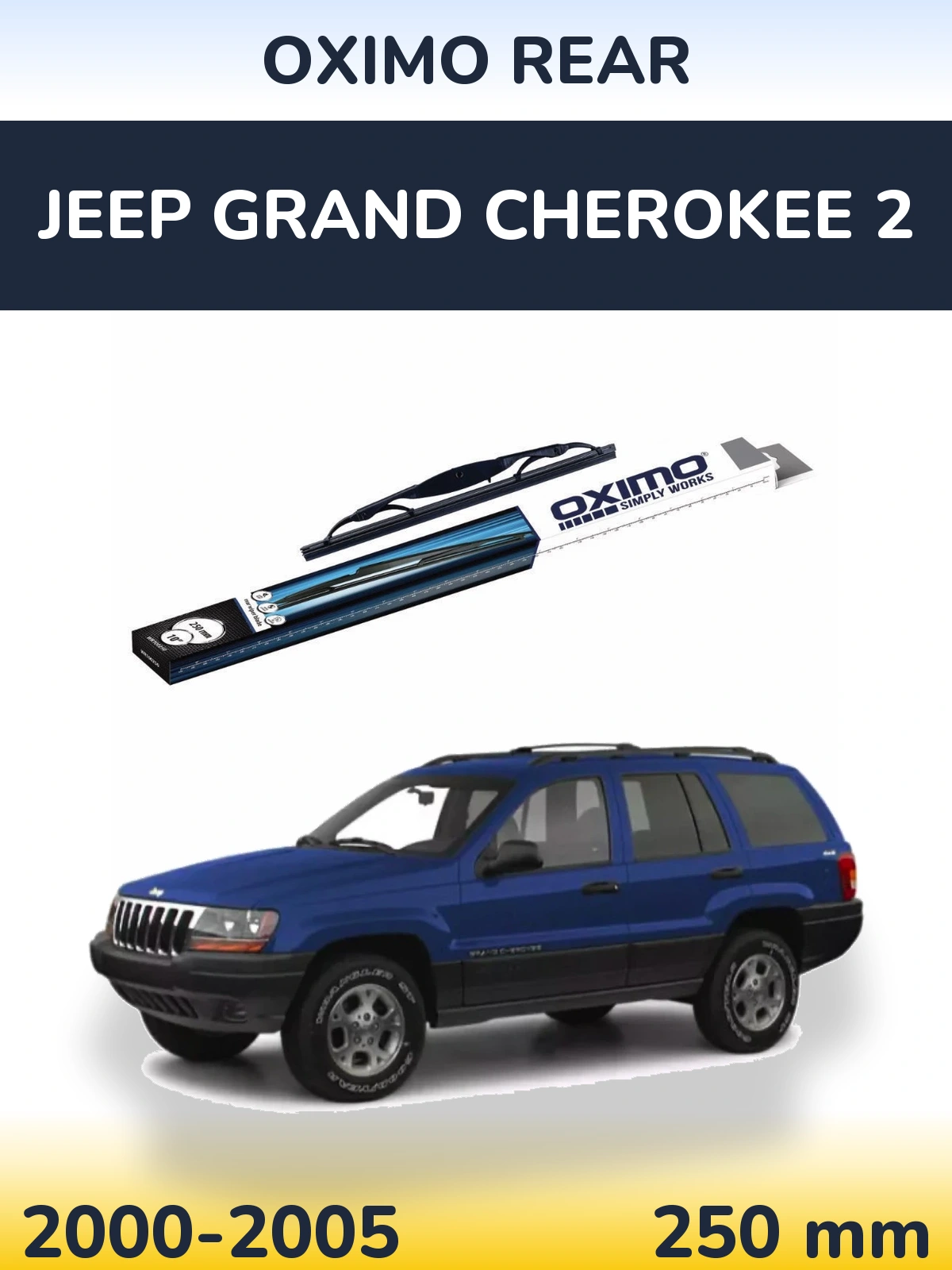 Torkarblad Oximo Rear för Jeep Grand Cherokee 2