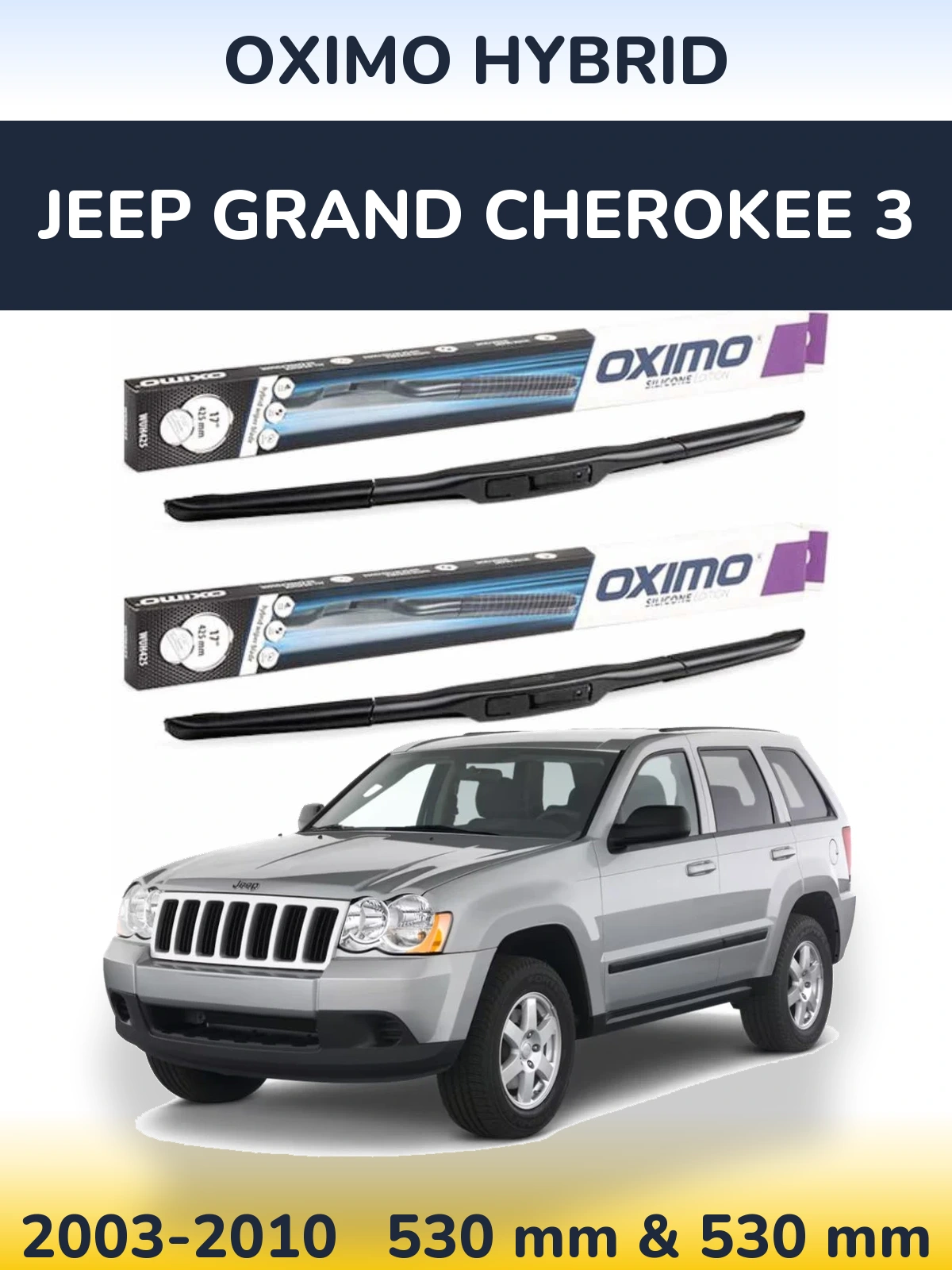 Torkarblad Oximo Hybrid för Jeep Grand Cherokee 3