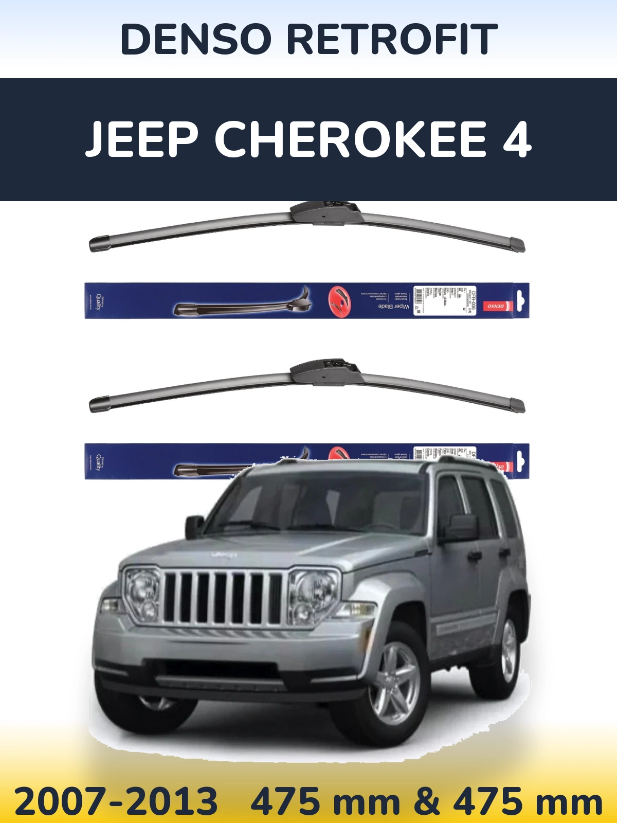 Torkarblad Denso Retrofit för Jeep Cherokee 4