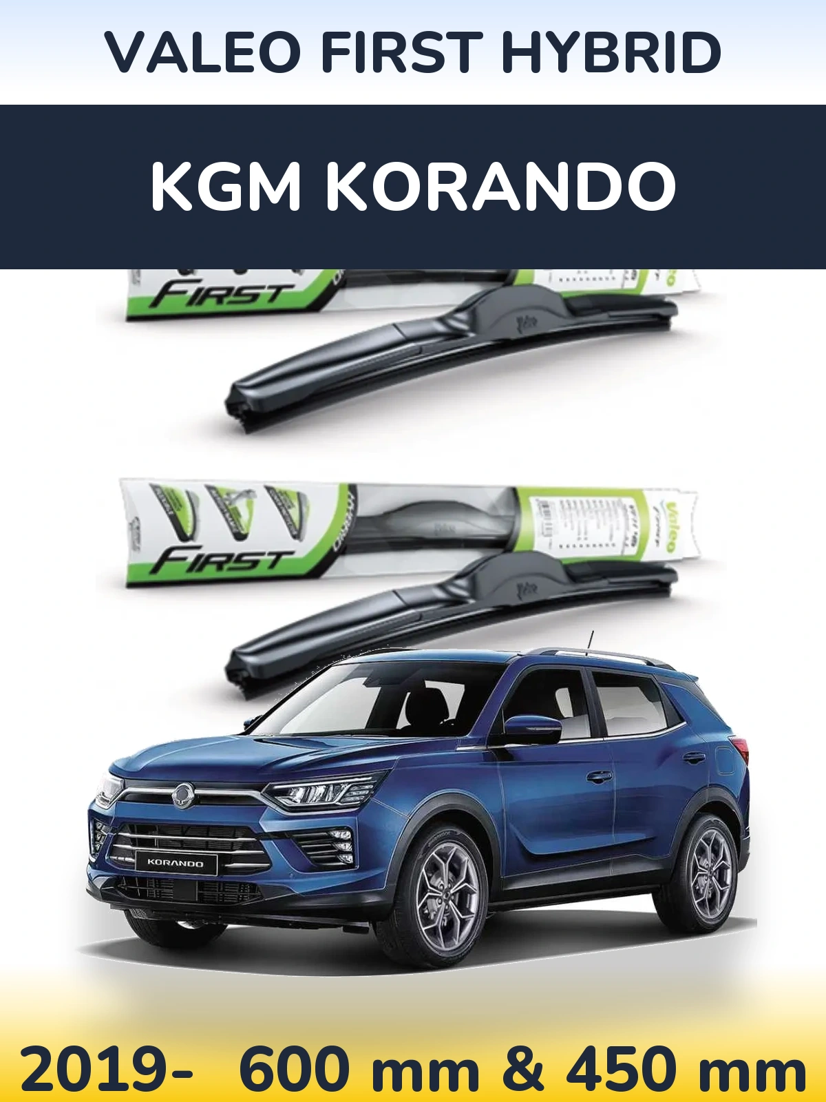 Torkarblad Valeo First Hybrid för KGM Korando