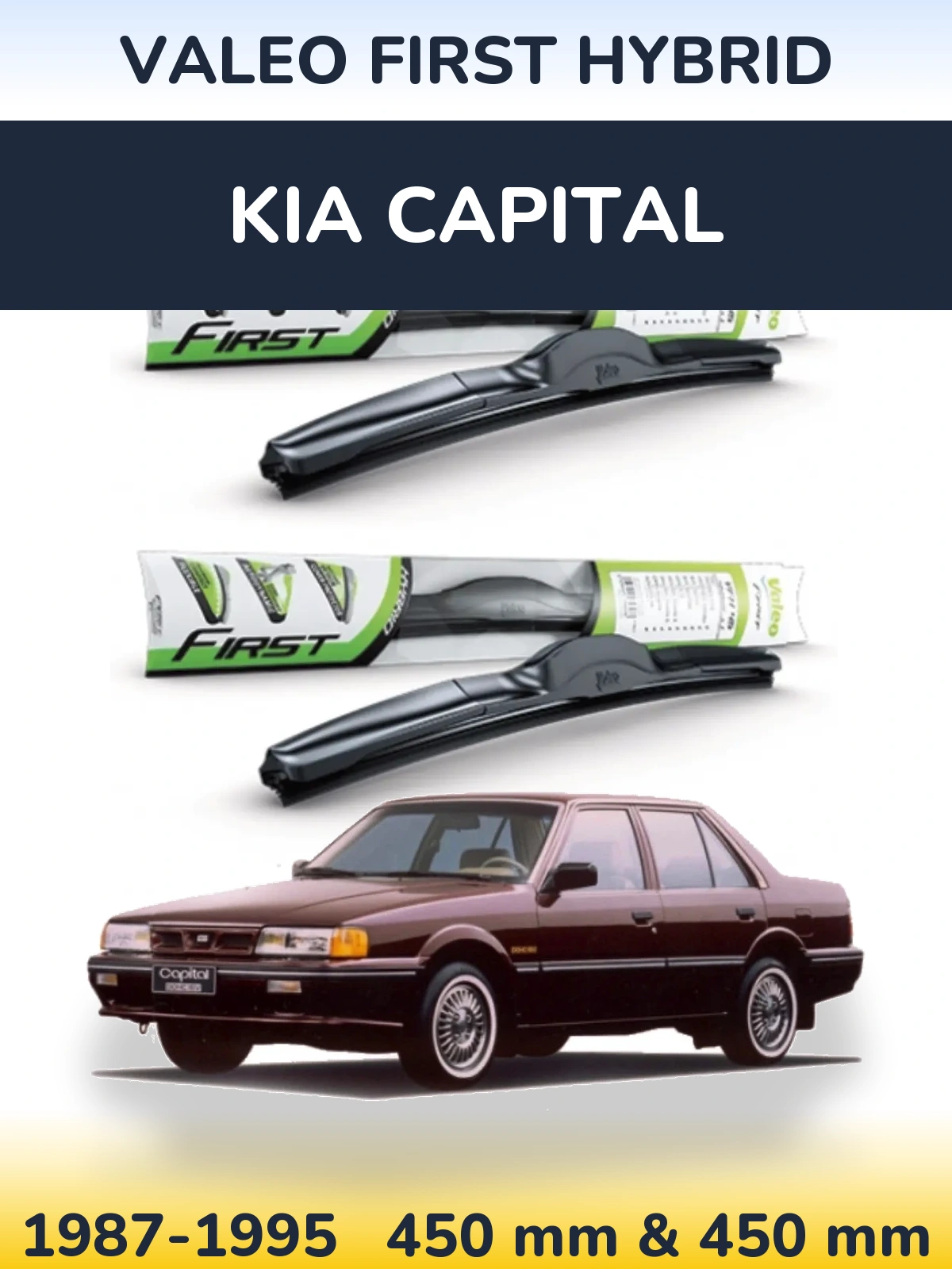 Torkarblad Valeo First Hybrid för KIA Capital
