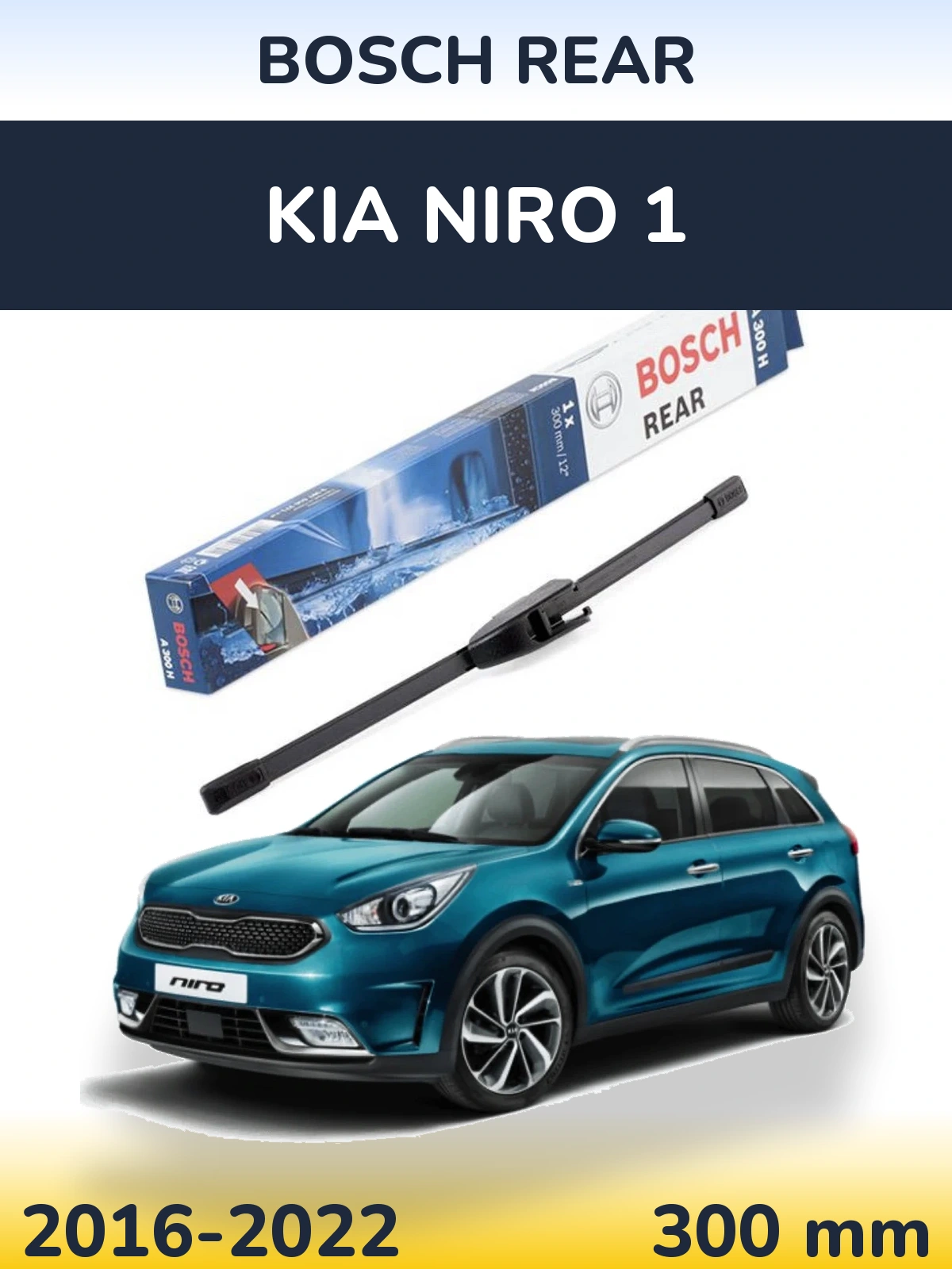 Torkarblad BOSCH Rear för KIA Niro 1