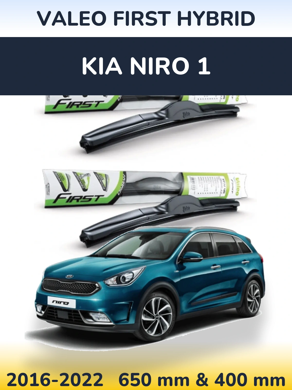 Torkarblad Valeo First Hybrid för KIA Niro 1