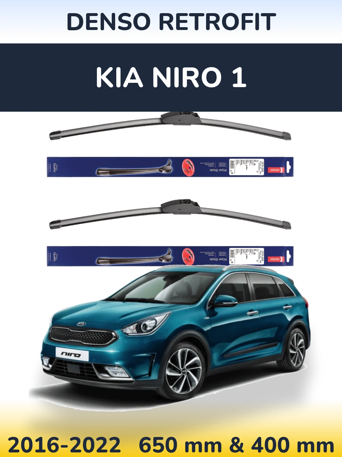 Torkarblad Denso Retrofit för KIA Niro 1
